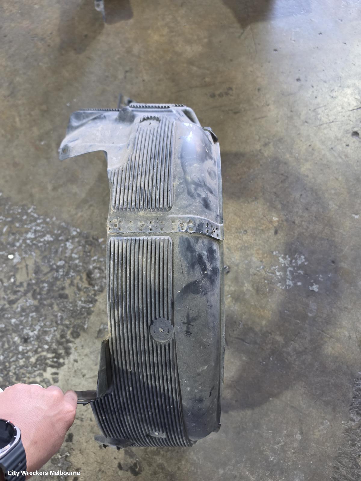 HYUNDAI ACCENT LEFT GUARD LINER, RB, FRONT, 10/2013 - 12/2019