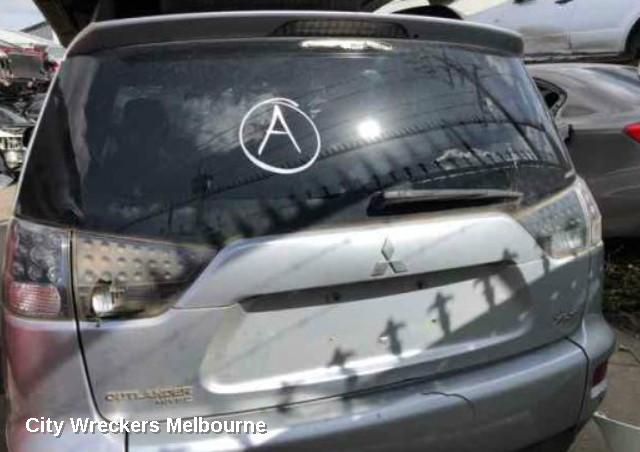MITSUBISHI OUTLANDER BOOTLID/TAILGATE, TAILGATE, ZG-ZH, UPPER, NON CAMERA TYPE, 11/2006 - 10/2012