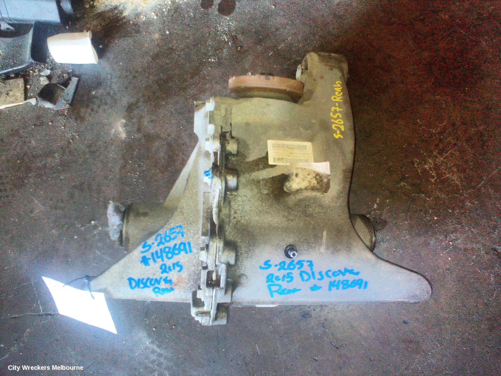 LAND ROVER DISCOVERY DIFFERENTIAL CENTRE, REAR, L319, 3.54 RATIO, NON DIFF LOCK TYPE, 02/2014 - 12/2016