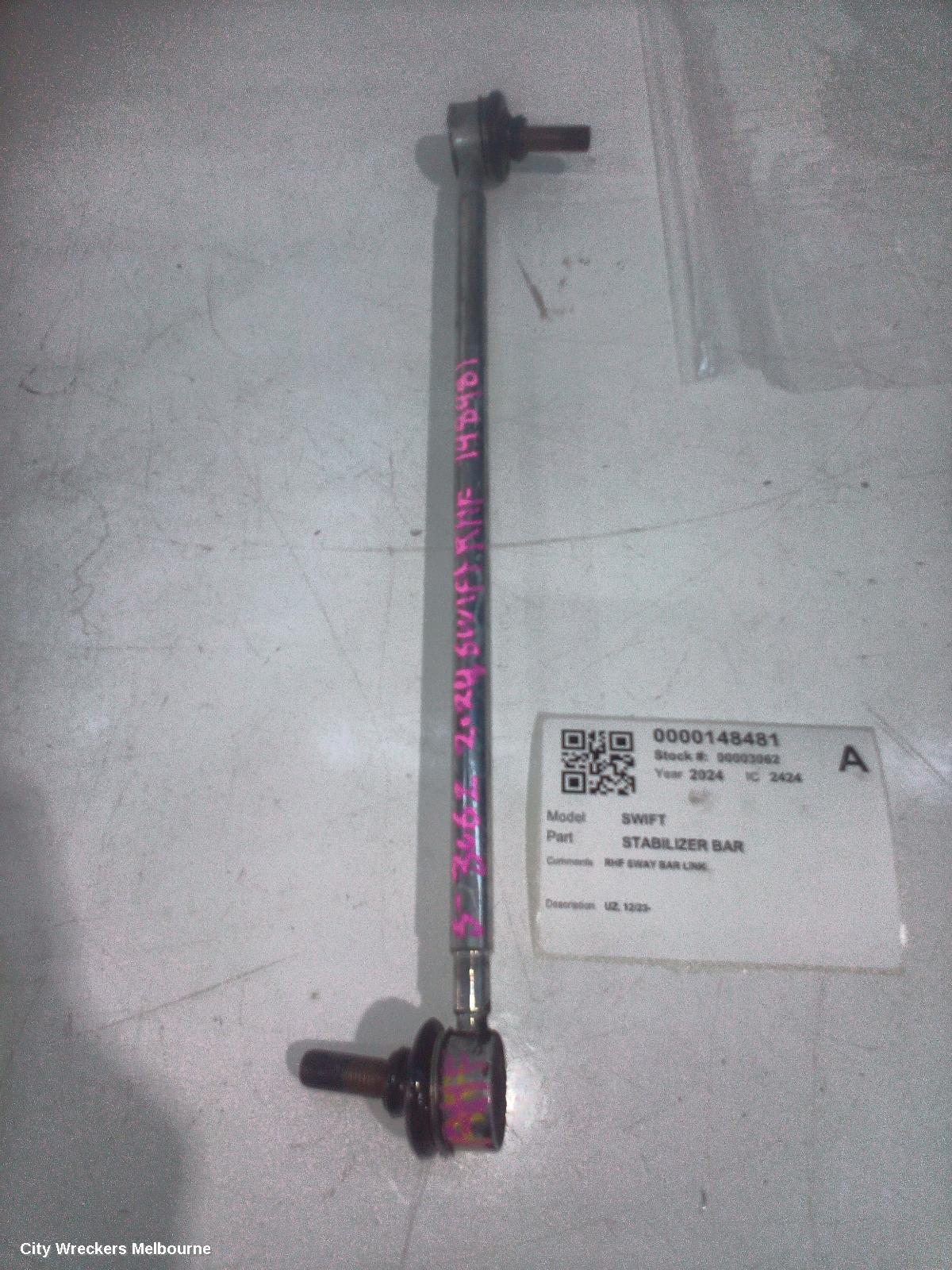 SUZUKI SWIFT STABILISER BAR, UZ, 12/2023 ONWARDS