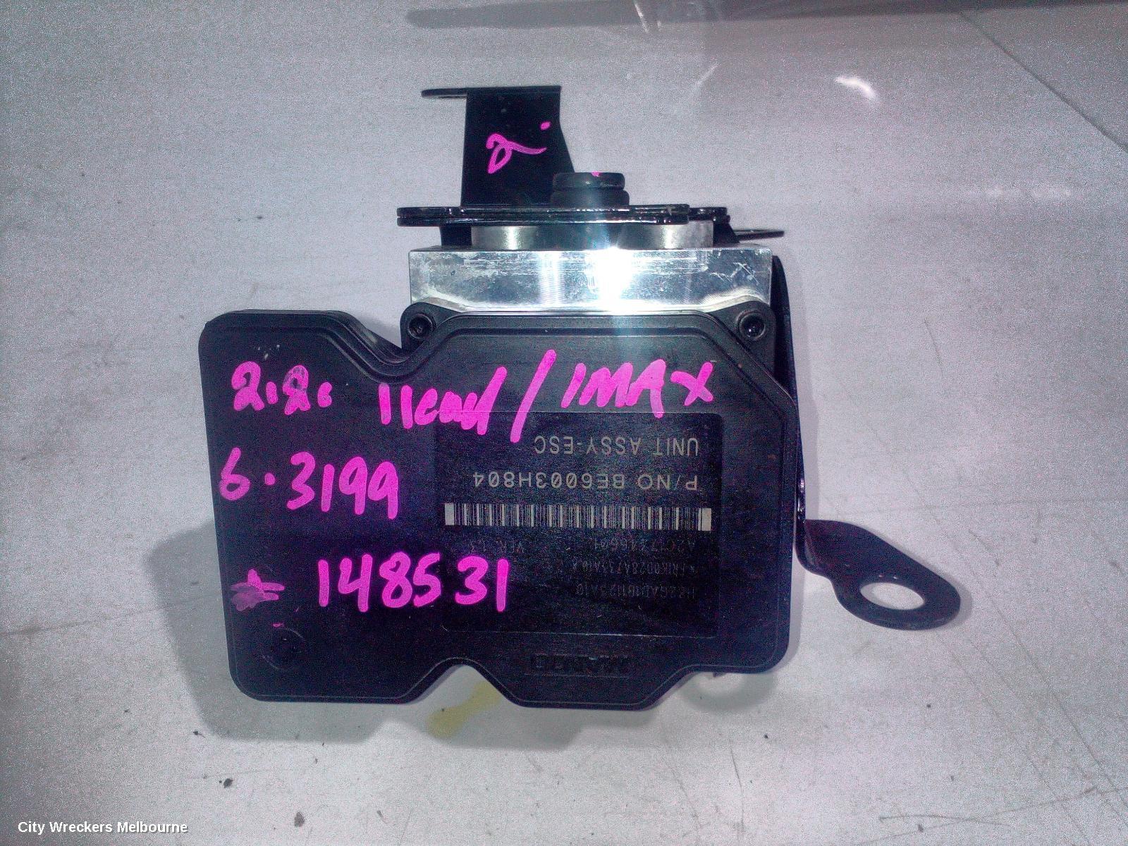 HYUNDAI ILOAD/IMAX ABS PUMP/MODULATOR, ILOAD, TQ (VIN KMF), P/N 58920-4H700, 11/2007 - 03/2021