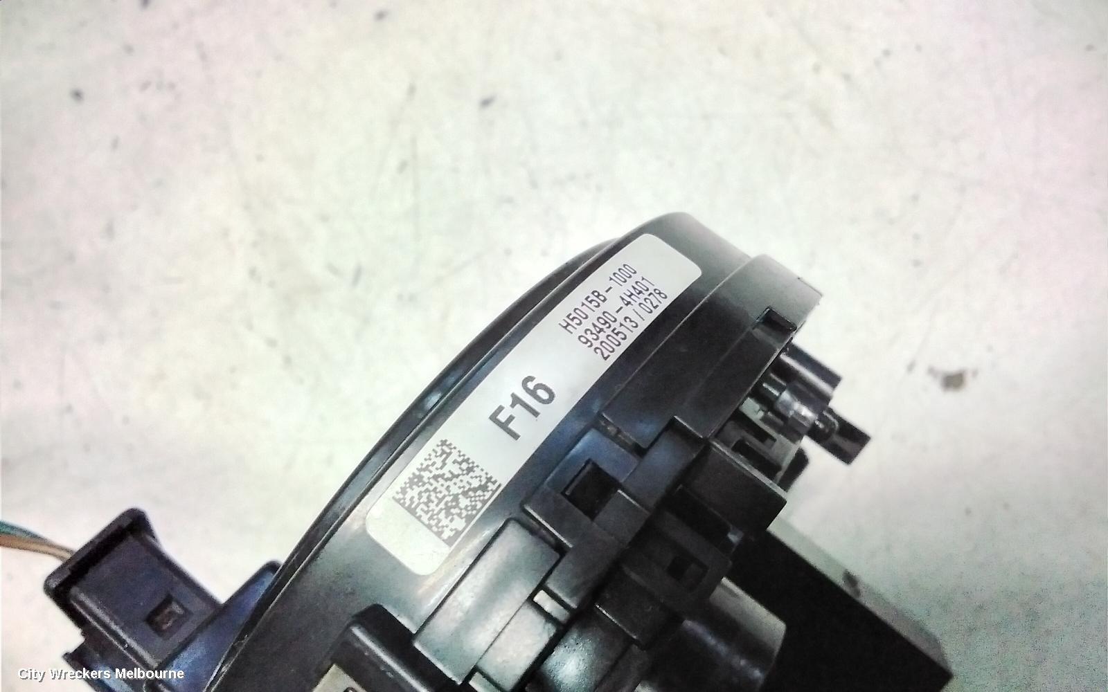 HYUNDAI ILOAD/IMAX AIRBAG MODULE/SENSOR, CLOCKSPRING, W/ AUDIO REMO, NON ESC TYPE, TQ, 01/2009 - 03/2021