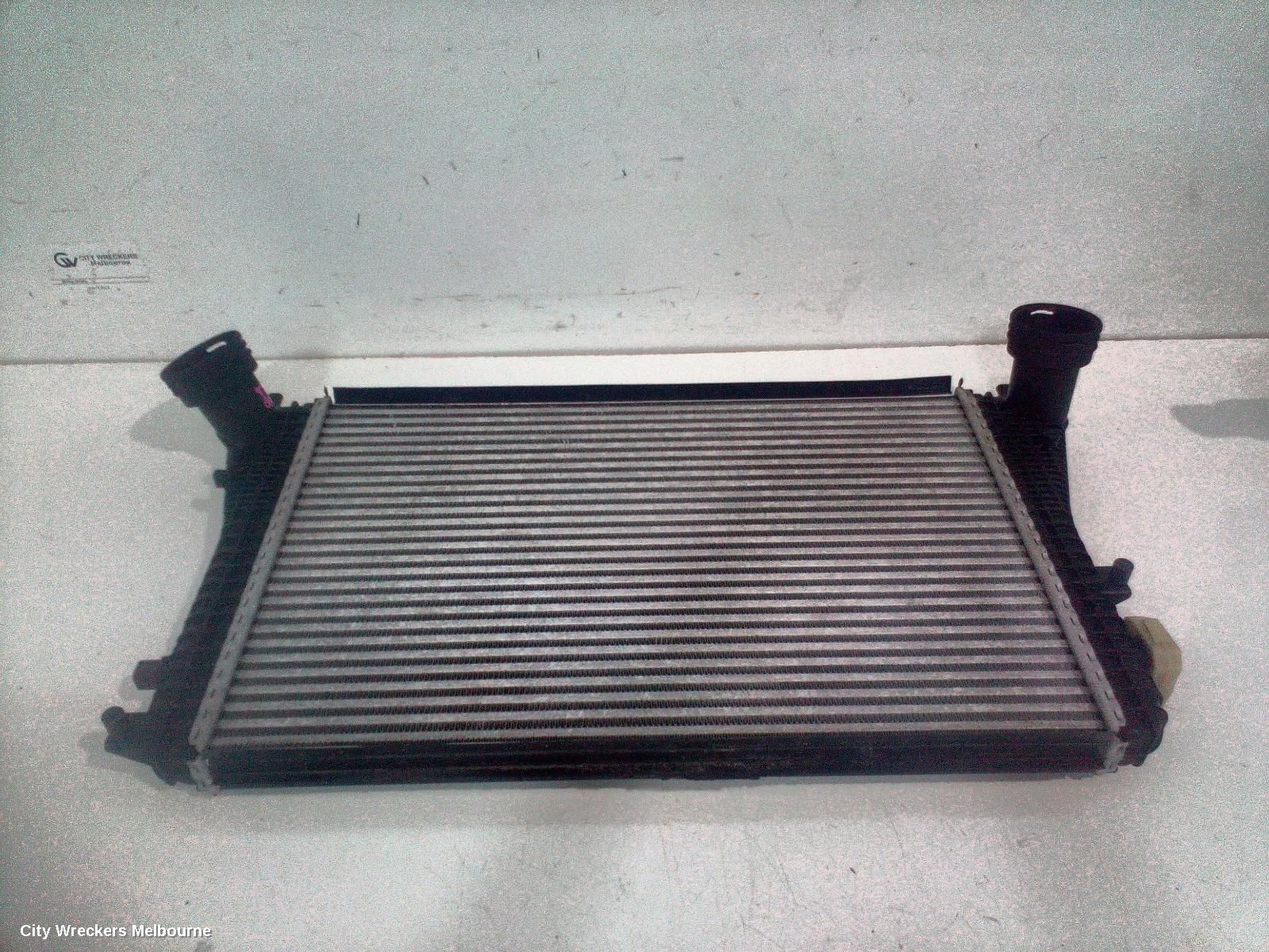 VOLKSWAGEN GOLF INTERCOOLER, PETROL, 1.4, CTHD/CAVD CODE, GEN 6, 10/2008 - 01/2016