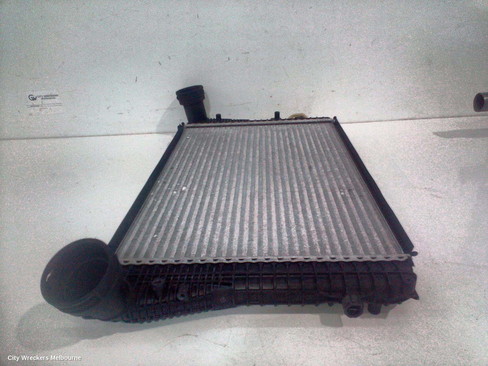 VOLKSWAGEN GOLF INTERCOOLER, PETROL, 1.4, CTHD/CAVD CODE, GEN 6, 10/2008 - 01/2016
