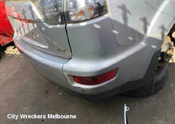 MITSUBISHI OUTLANDER BOOTLID/TAILGATE, TAILGATE, ZG-ZH, UPPER, NON CAMERA TYPE, 11/2006 - 10/2012