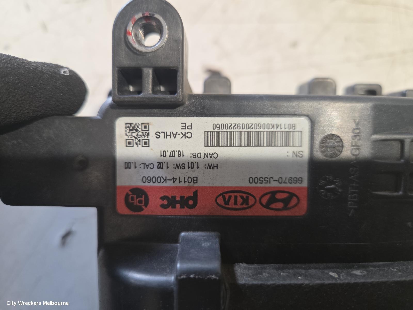 KIA STINGER, CK, 06/2017 - 04/2023, 66970-J5500 - PEDESTRIAN PROTECTION SENSOR: 148592
