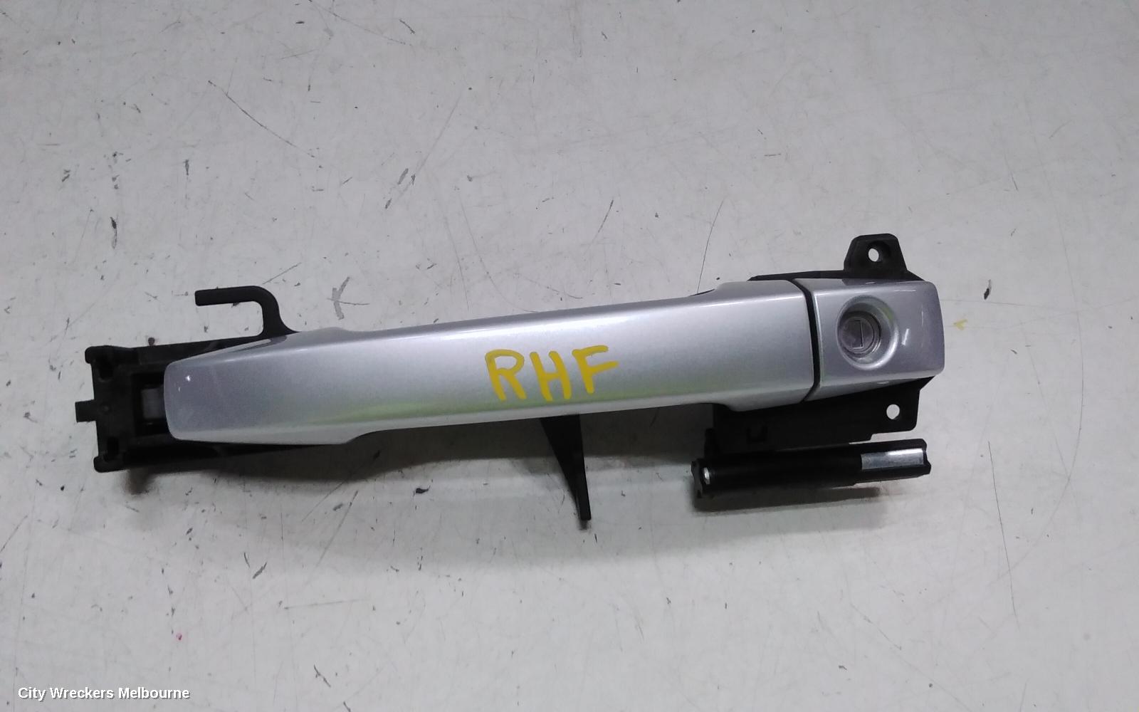 SUBARU FORESTER DOOR HANDLE, OUTER, RH FRONT/RH REAR, COLOUR CODED, SH, 03/2008 - 08/2012