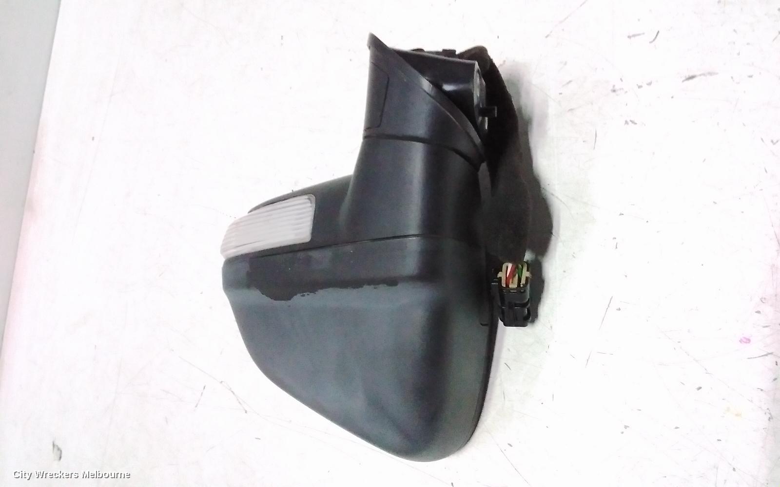 MG MG3 LEFT DOOR MIRROR, SZP1, W/ ELECT ADJ TYPE, BLACK, 07/2016 - 10/2025