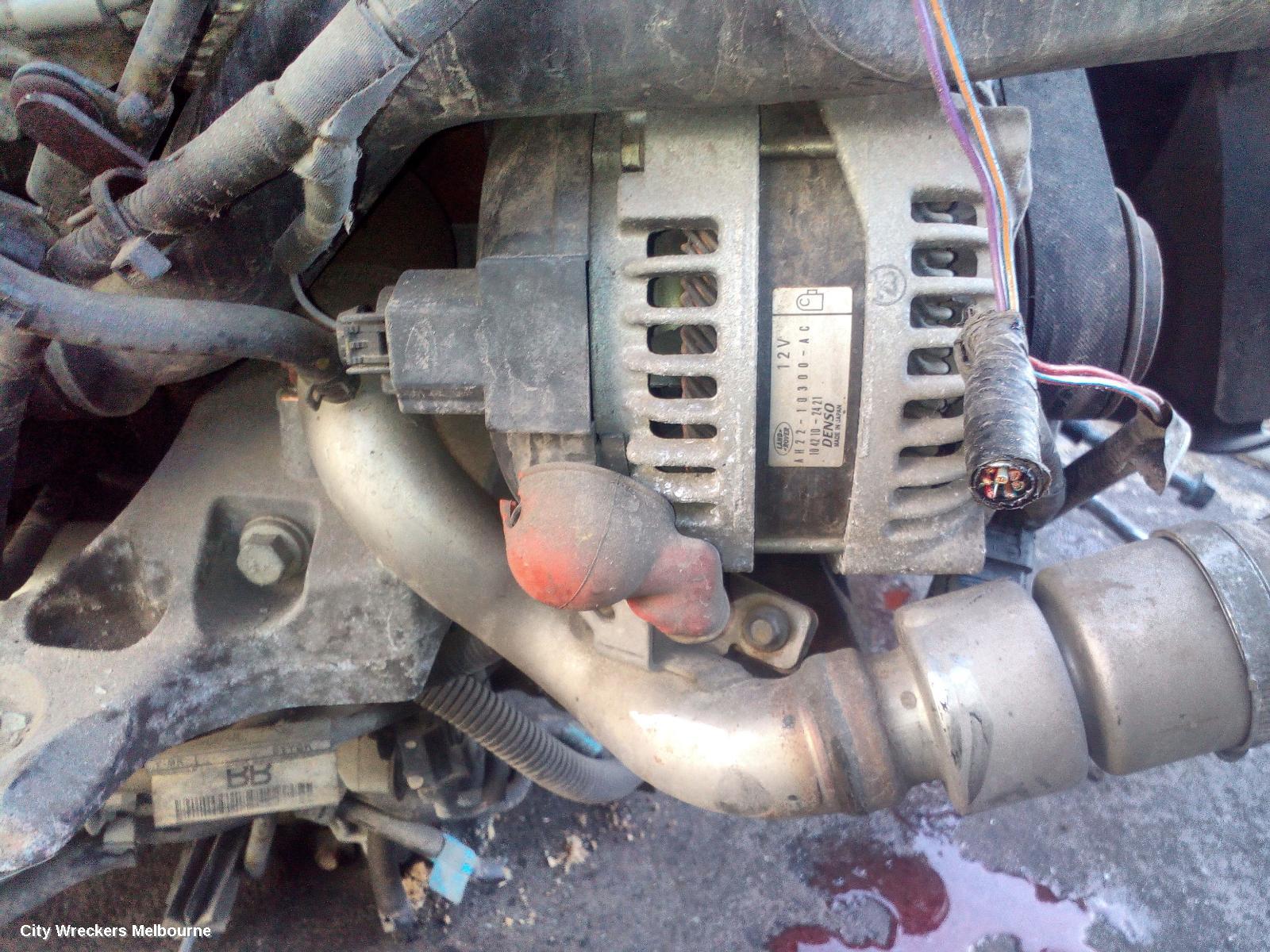 LAND ROVER DISCOVERY ALTERNATOR, DIESEL, 3.0, TWIN TURBO, L319, 10/2009 - 12/2016