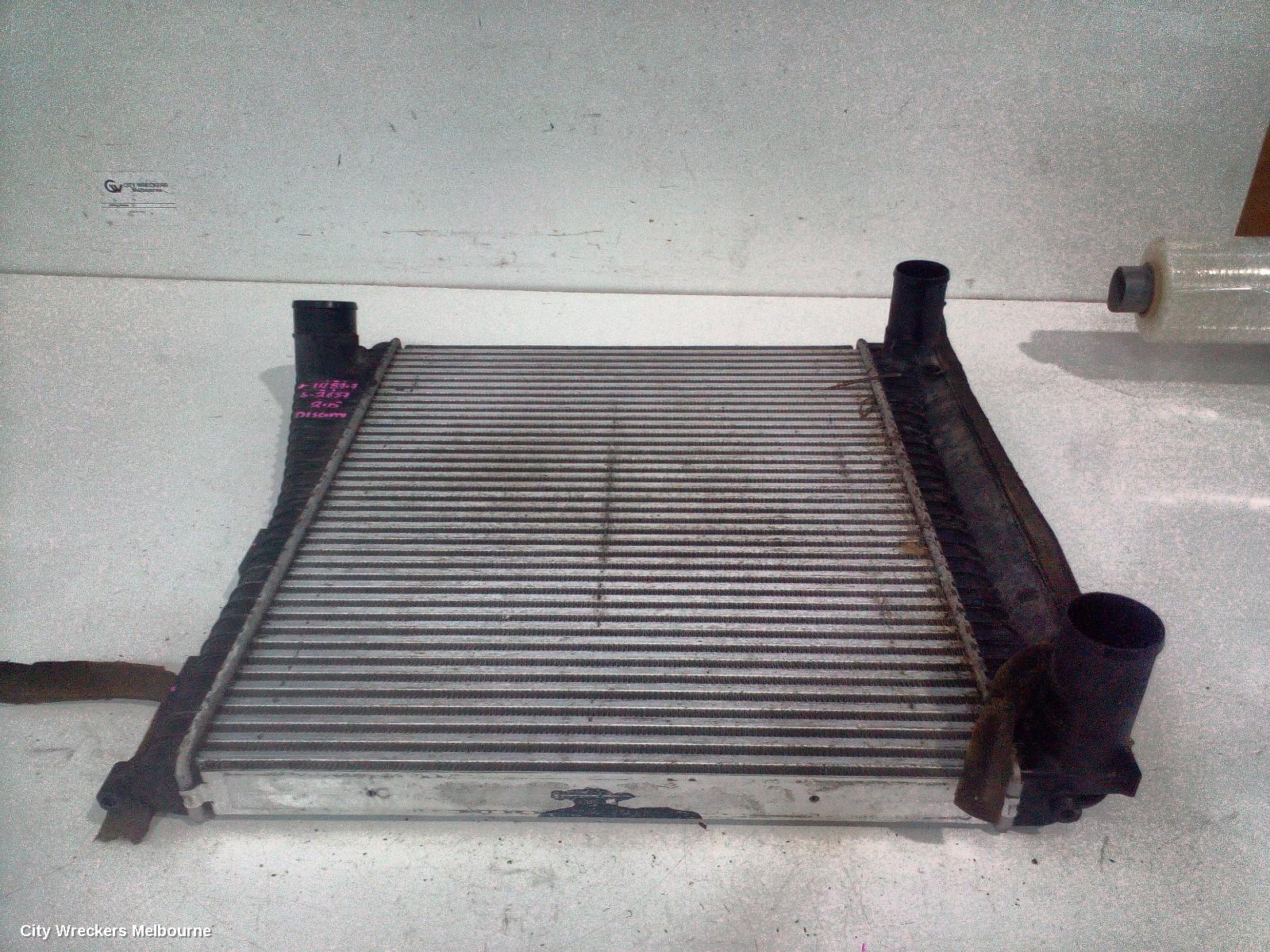 LAND ROVER DISCOVERY INTERCOOLER, DIESEL, 3.0, TWIN TURBO, L319, 10/2009 - 12/2016