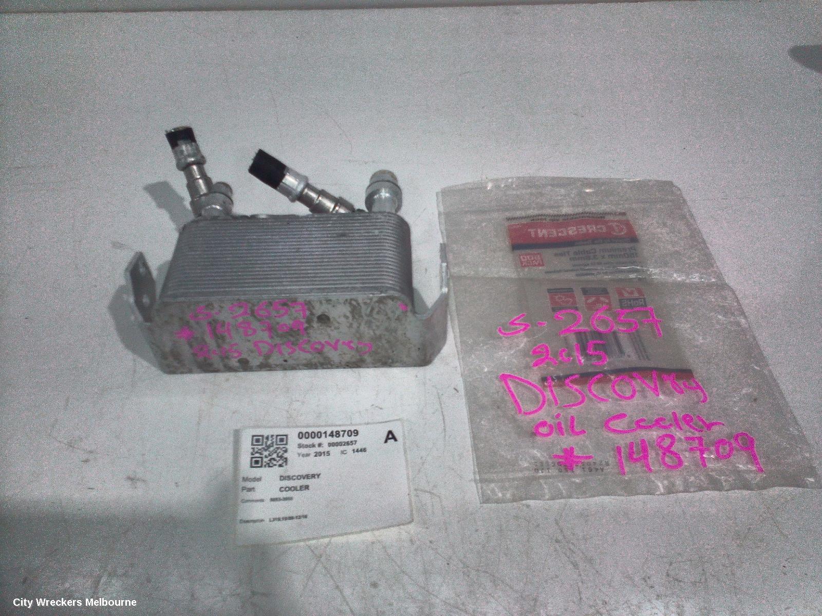 LAND ROVER DISCOVERY COOLER, L319,10/2009 - 12/2016