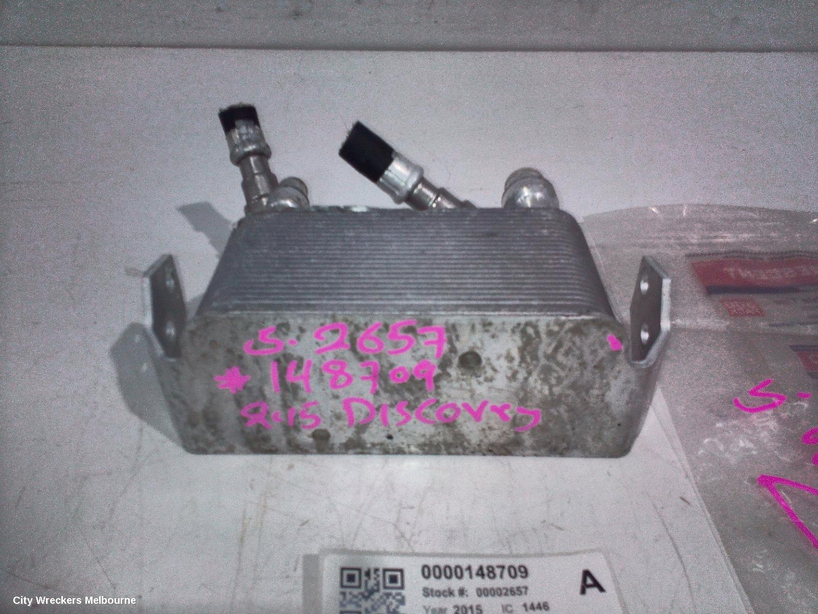 LAND ROVER DISCOVERY COOLER, L319,10/2009 - 12/2016