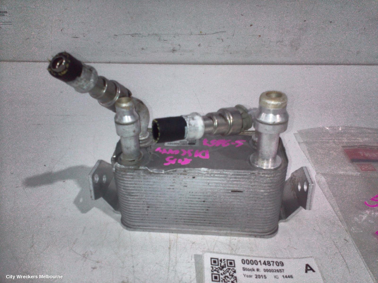 LAND ROVER DISCOVERY COOLER, L319,10/2009 - 12/2016