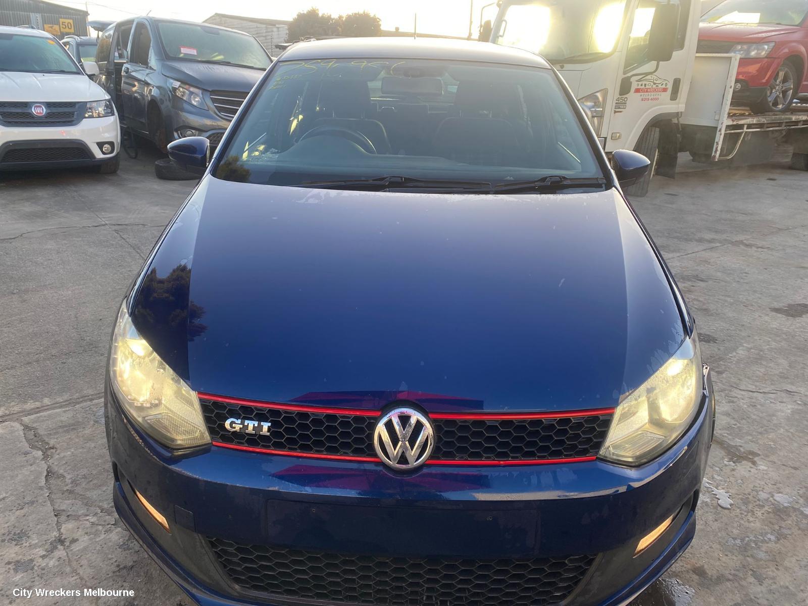 VOLKSWAGEN POLO BOOTLID/TAILGATE, TAILGATE, 6R, NON SPOILER TYPE, 05/2010 - 05/2014