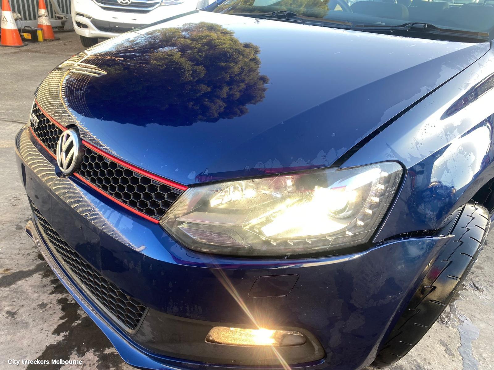 VOLKSWAGEN POLO BOOTLID/TAILGATE, TAILGATE, 6R, NON SPOILER TYPE, 05/2010 - 05/2014