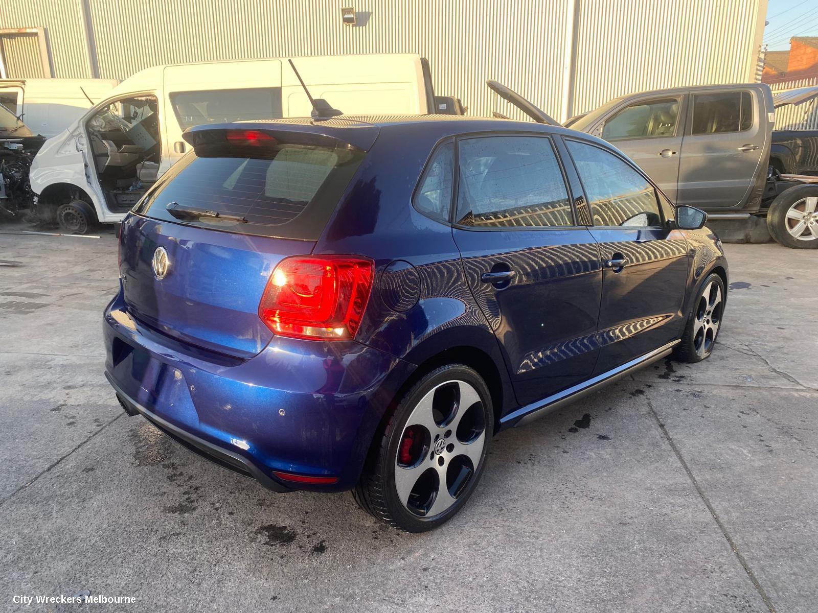 VOLKSWAGEN POLO BOOTLID/TAILGATE, TAILGATE, 6R, NON SPOILER TYPE, 05/2010 - 05/2014