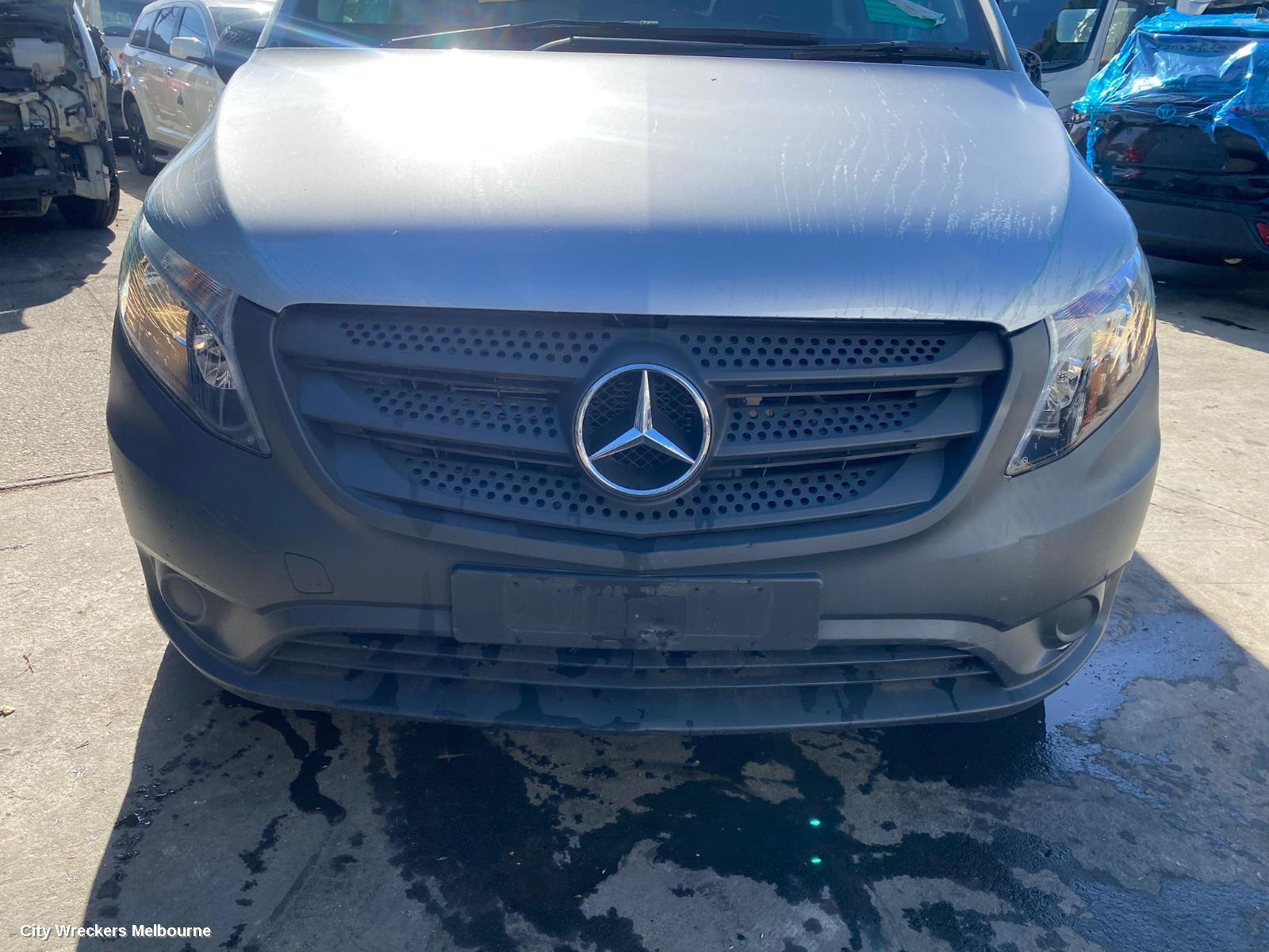 MERCEDES VITO RIGHT REAR DOOR, 447, W/ WINDOW GLASS, NON POWER TYPE, 03/2015 ONWARDS
