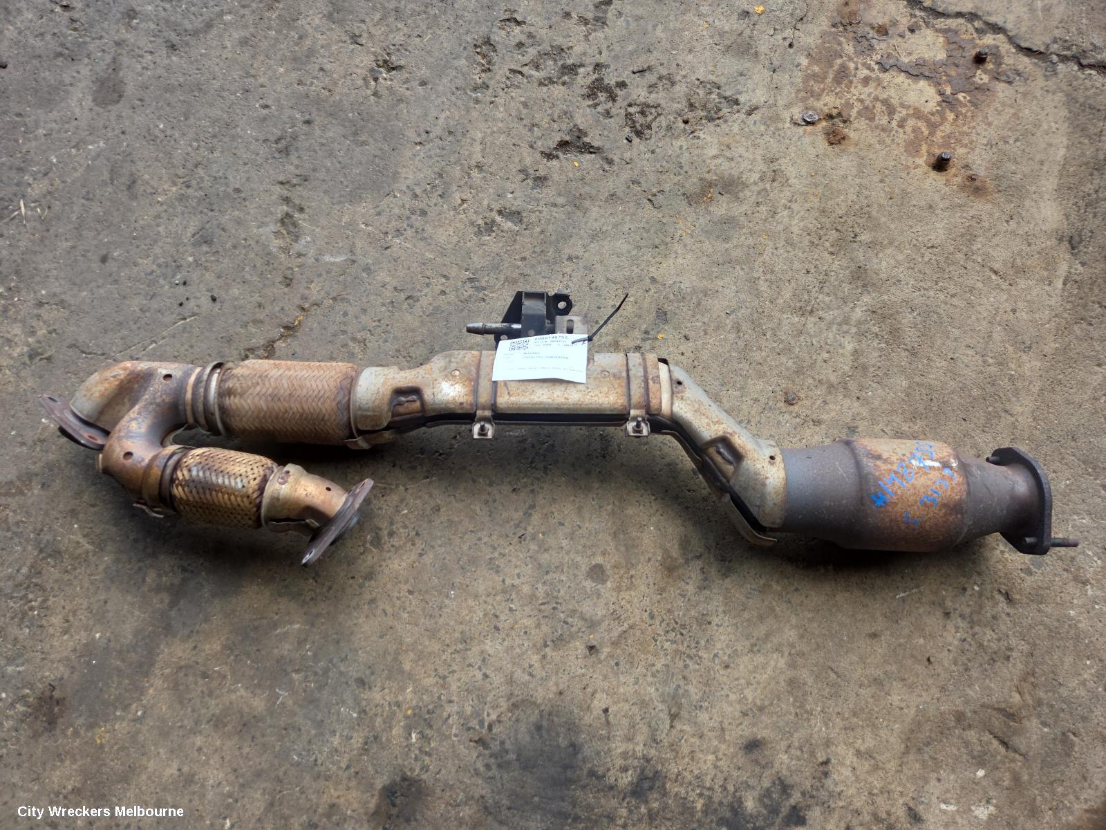 NISSAN MURANO CATALYTIC CONVERTER, UNDER CAR-CAT TYPE, 3.5, PETROL, Z51, 12/2008 - 02/2015