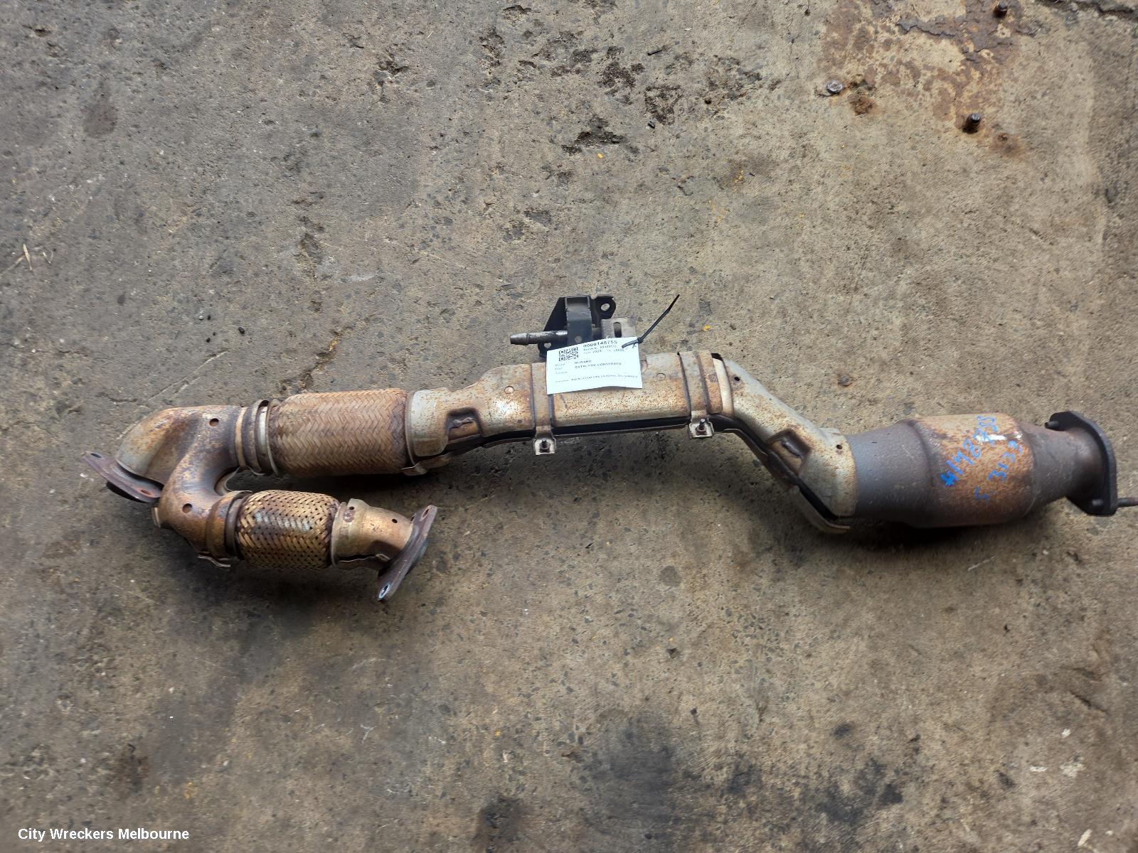 NISSAN MURANO CATALYTIC CONVERTER, UNDER CAR-CAT TYPE, 3.5, PETROL, Z51, 12/2008 - 02/2015