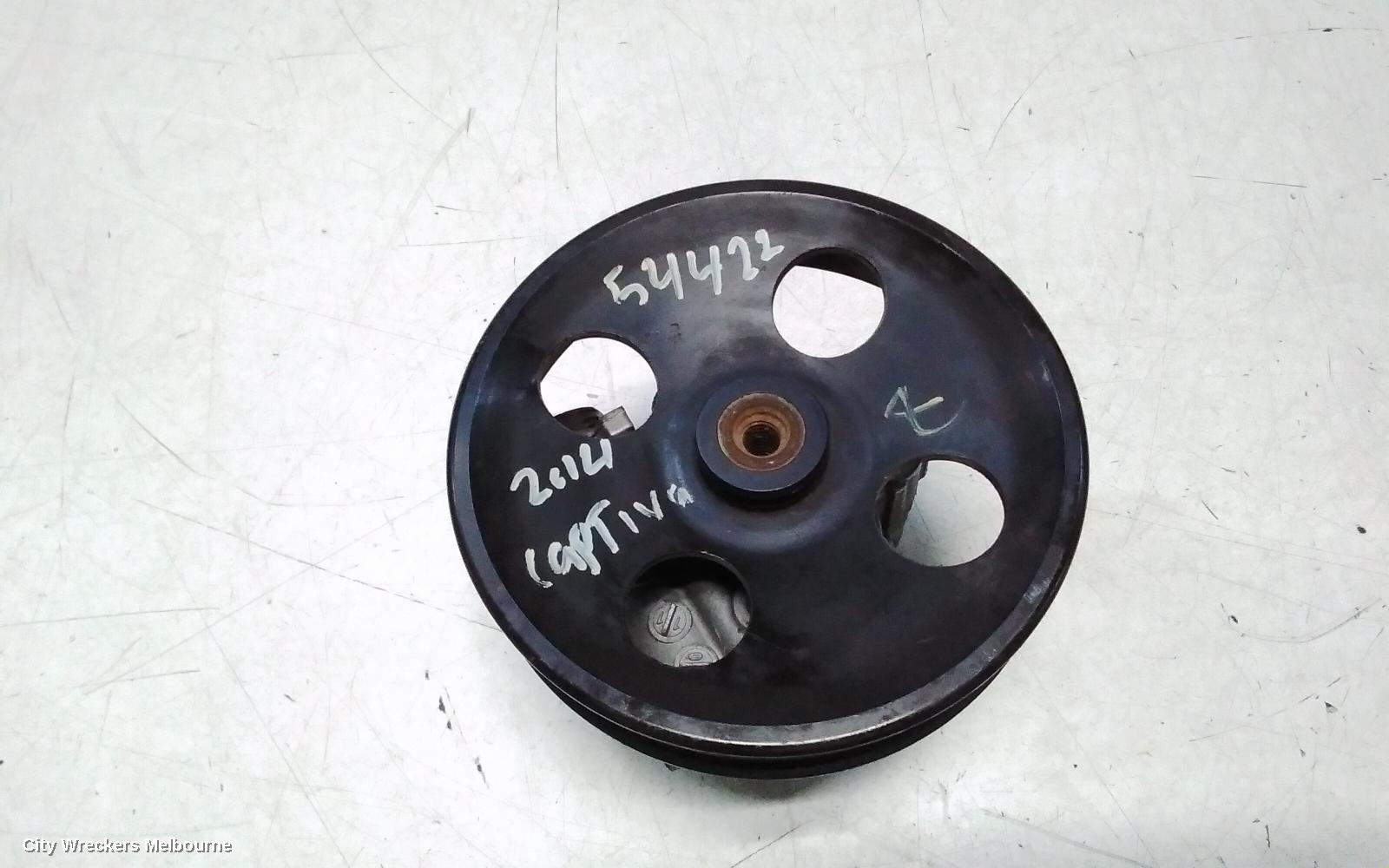 HOLDEN CAPTIVA STEERING PUMP, PETROL, 2.4, LE5/LE9, CG, 01/2011 - 06/2018