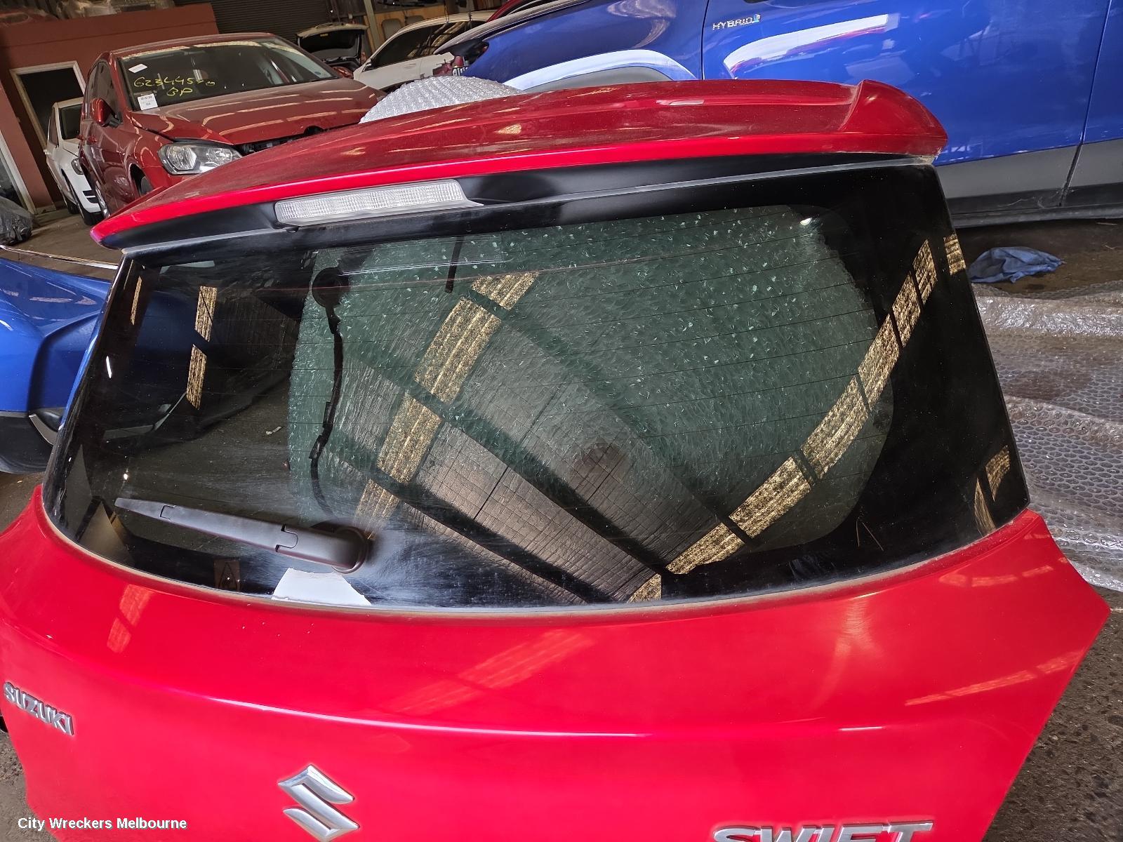 SUZUKI SWIFT BOOTLID/TAILGATE, TAILGATE, AZ, COLOUR CODED, SPOILERED TYPE, 04/2017 - 03/2025