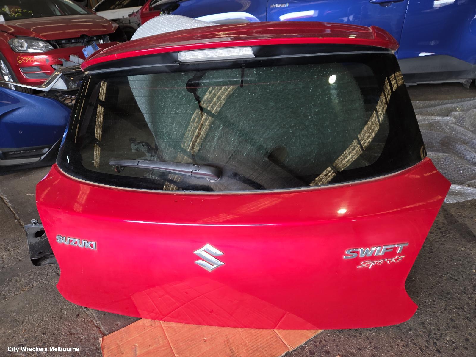 SUZUKI SWIFT BOOTLID/TAILGATE, TAILGATE, AZ, COLOUR CODED, SPOILERED TYPE, 04/2017 - 03/2025