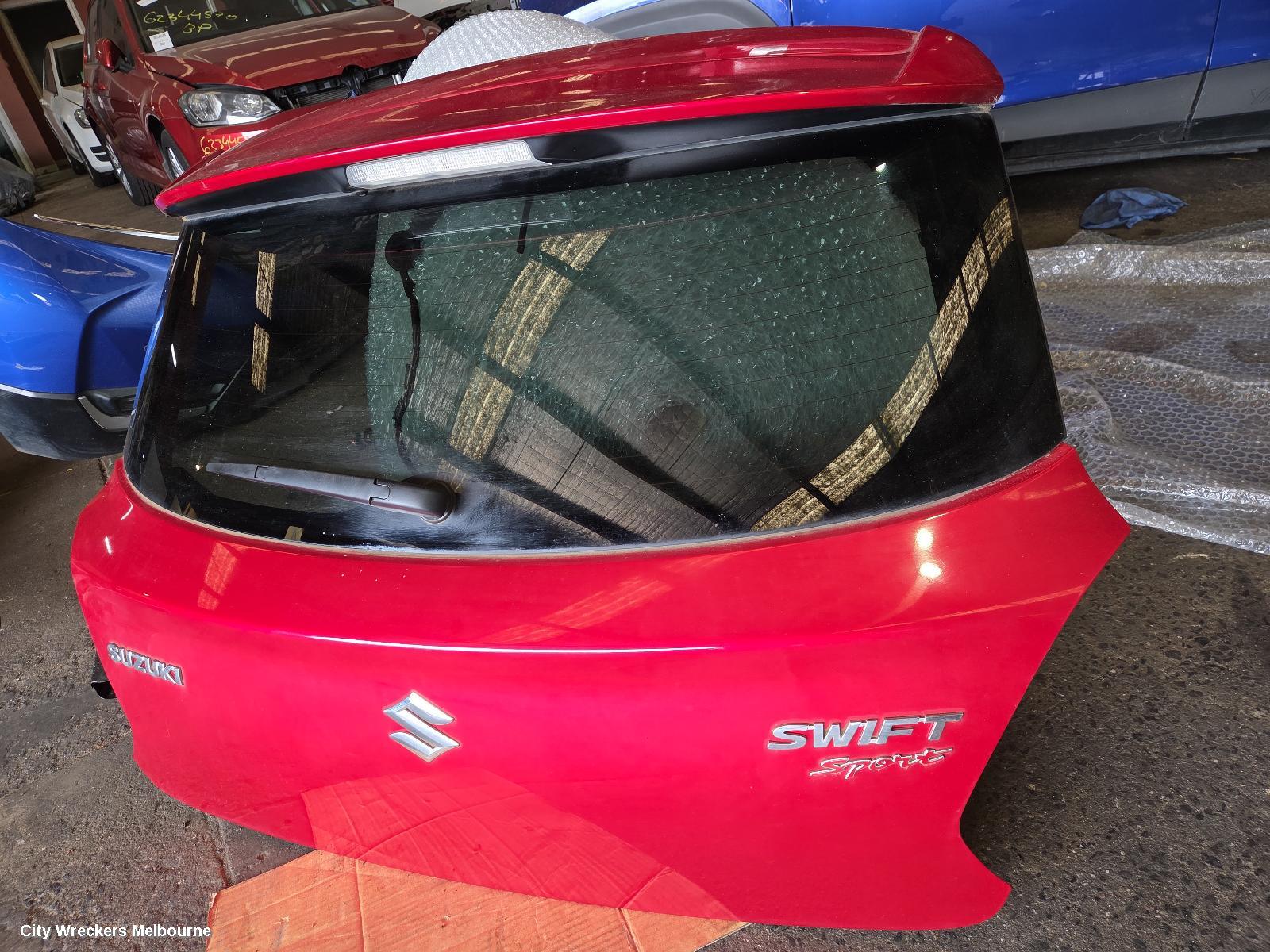 SUZUKI SWIFT BOOTLID/TAILGATE, TAILGATE, AZ, COLOUR CODED, SPOILERED TYPE, 04/2017 - 03/2025