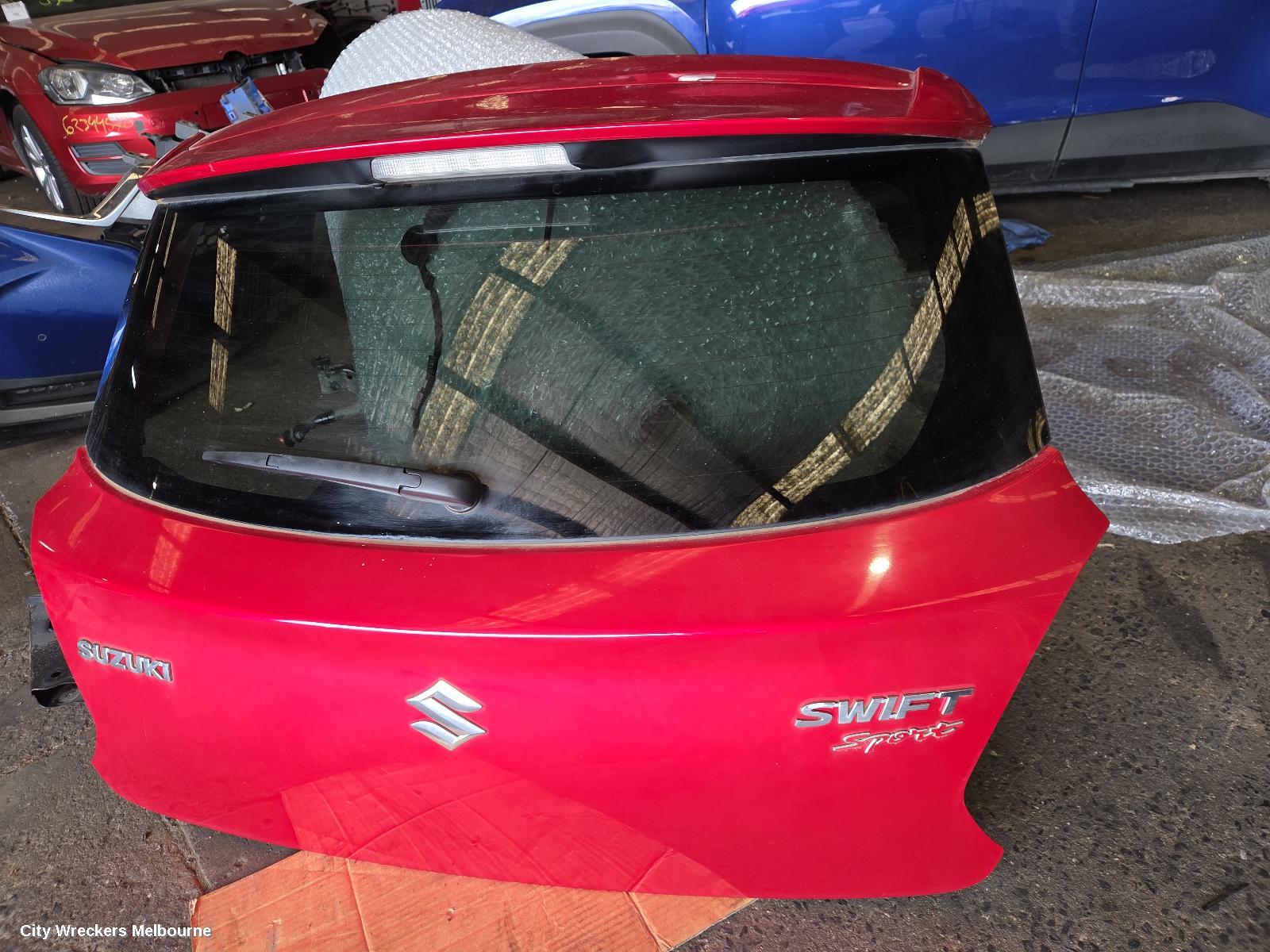 SUZUKI SWIFT BOOTLID/TAILGATE, TAILGATE, AZ, COLOUR CODED, SPOILERED TYPE, 04/2017 - 03/2025