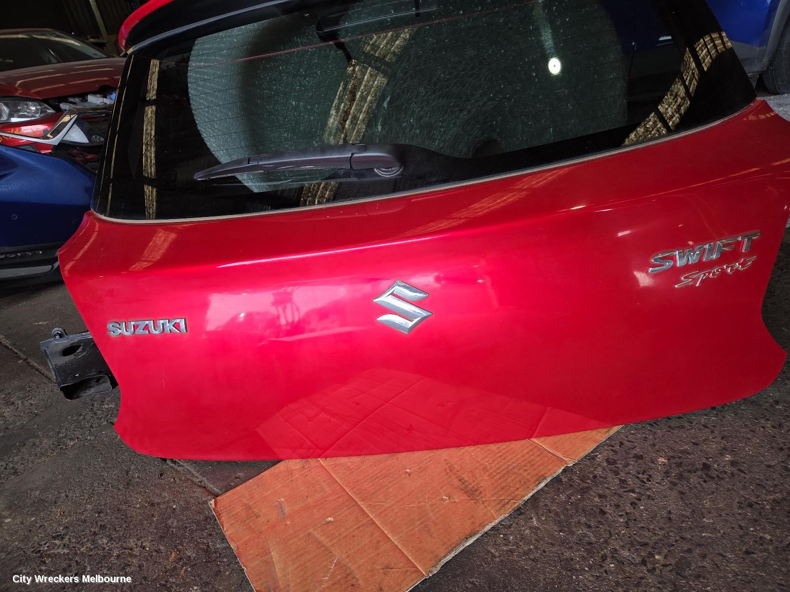 SUZUKI SWIFT BOOTLID/TAILGATE, TAILGATE, AZ, COLOUR CODED, SPOILERED TYPE, 04/2017 - 03/2025
