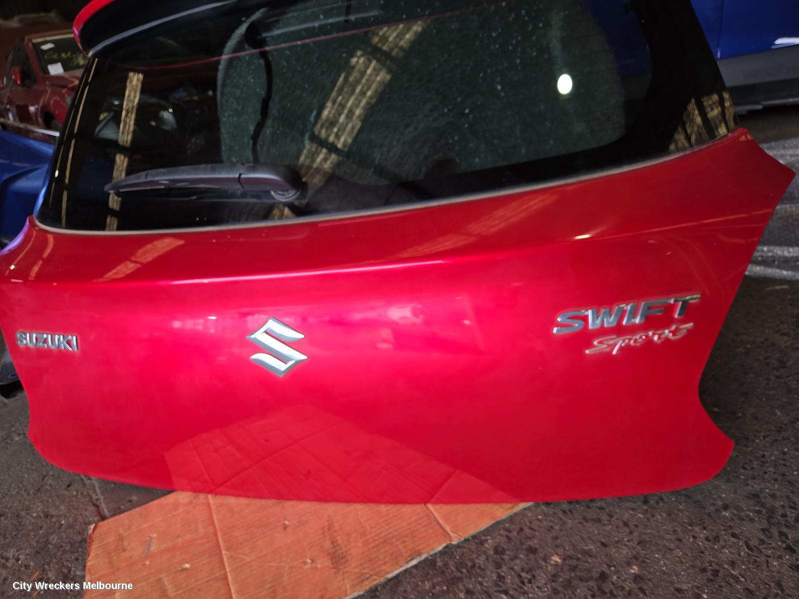 SUZUKI SWIFT BOOTLID/TAILGATE, TAILGATE, AZ, COLOUR CODED, SPOILERED TYPE, 04/2017 - 03/2025