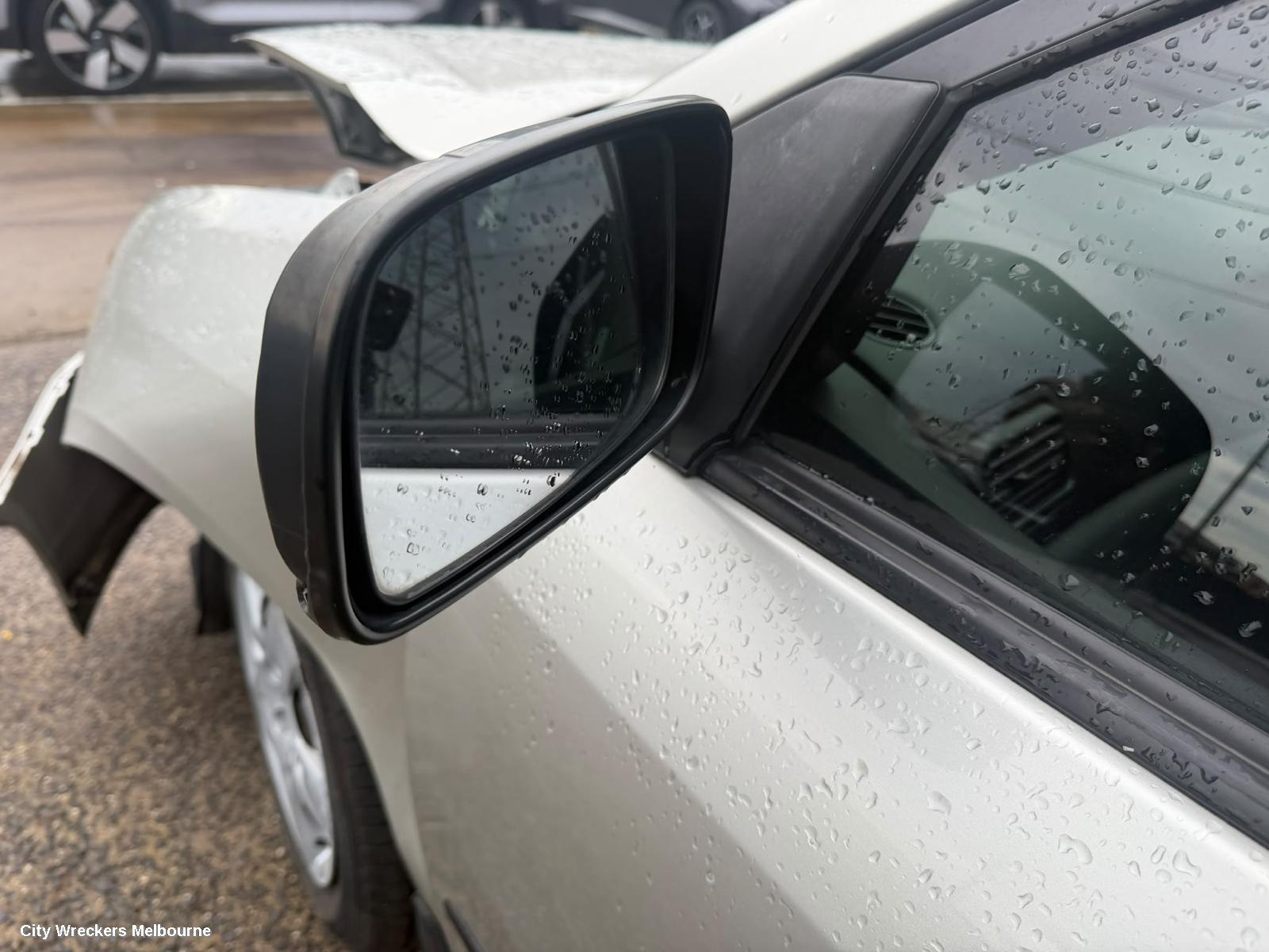 TOYOTA COROLLA LEFT DOOR MIRROR, ZZE122 (JAPAN-VIN JTD), POWER, 04/2004 - 06/2007