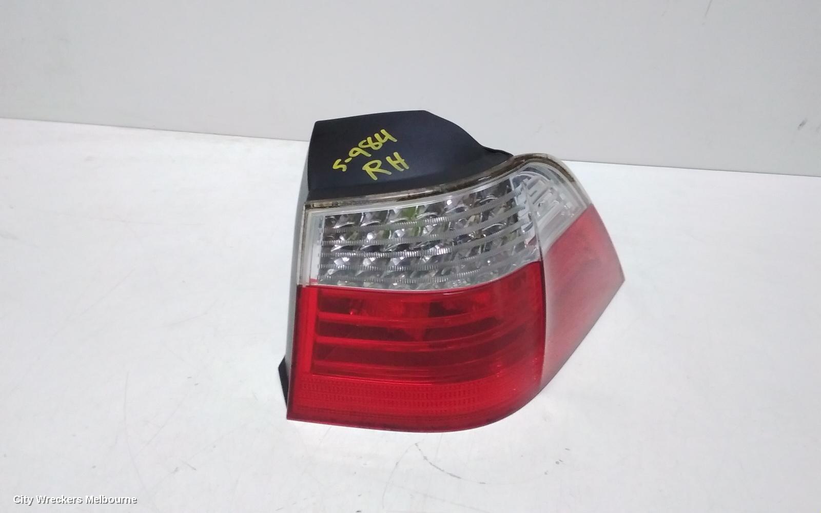 BMW 5 SERIES RIGHT TAILLIGHT, E61, WAGON, LED TYPE, 03/2007 - 12/2009
