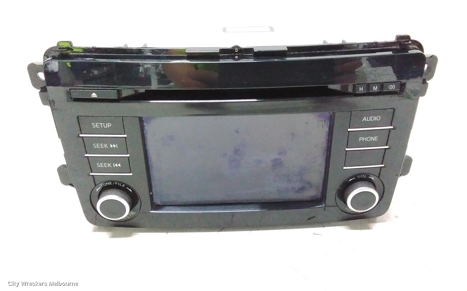 MAZDA CX9 RADIO/CD/DVD/SAT/TV, DISPLAY UNIT, 5.8IN NON SAT NAV TYPE, 10/2012 - 12/2015