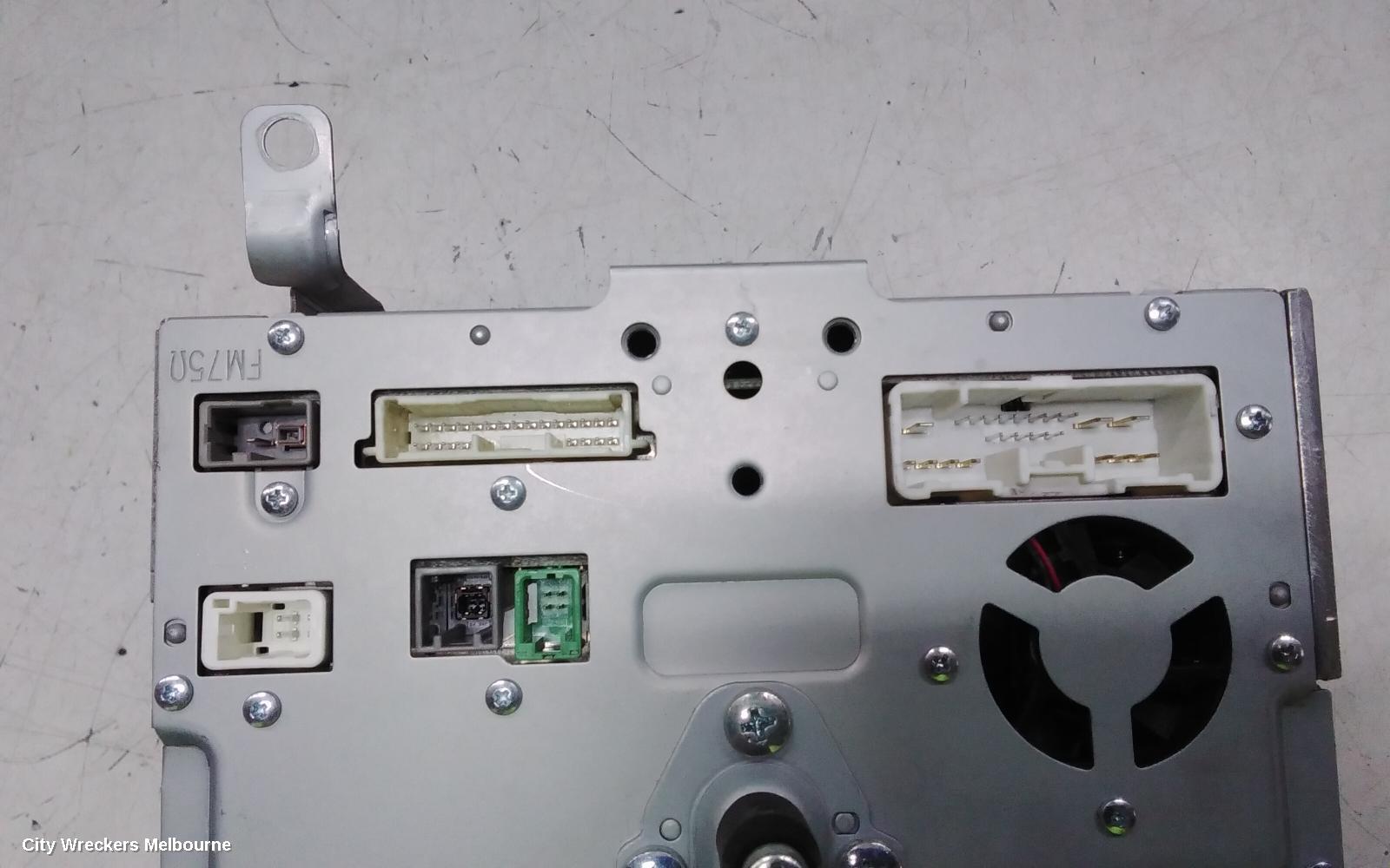 MAZDA CX9 RADIO/CD/DVD/SAT/TV, DISPLAY UNIT, 5.8IN NON SAT NAV TYPE, 10/2012 - 12/2015
