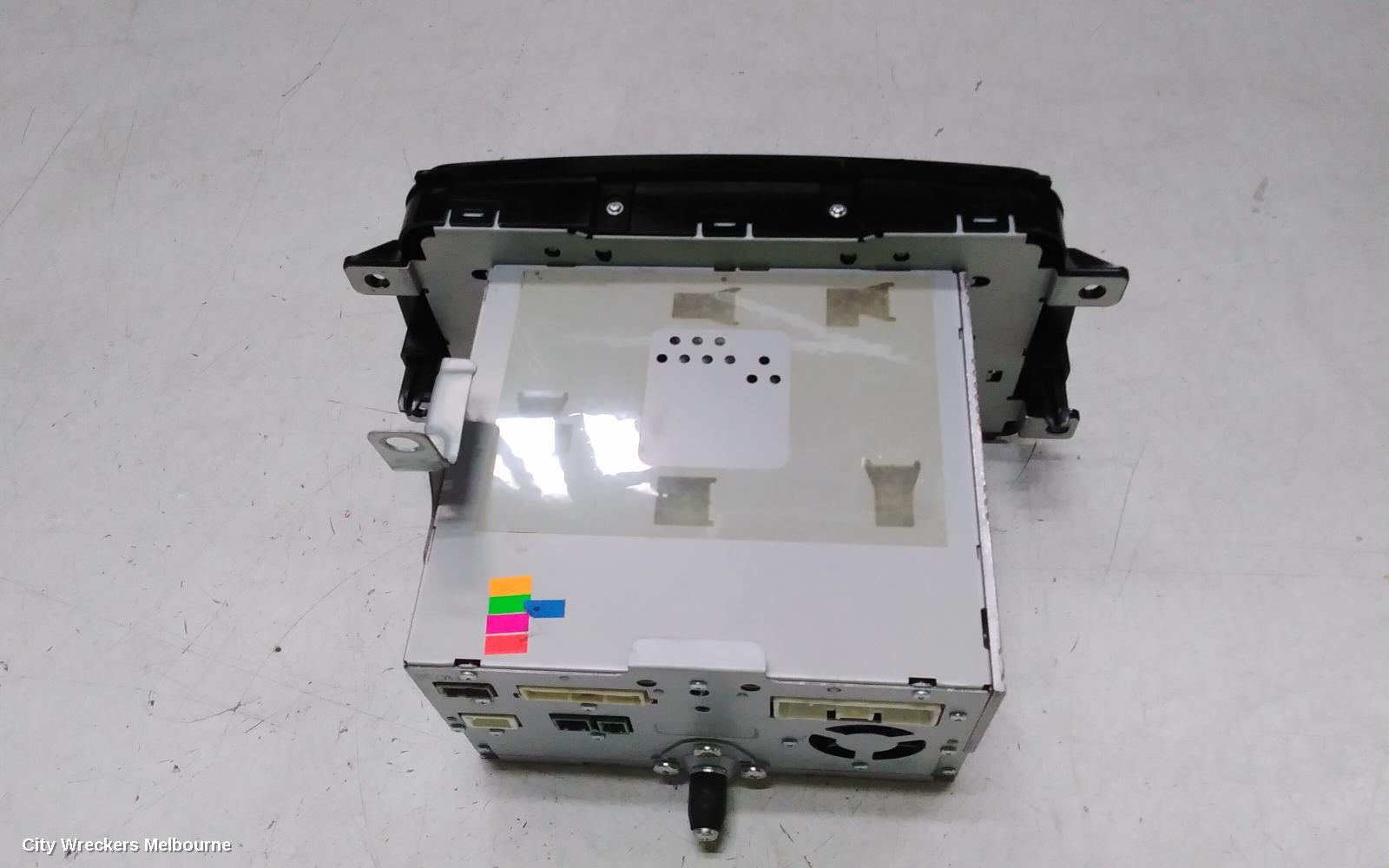 MAZDA CX9 RADIO/CD/DVD/SAT/TV, DISPLAY UNIT, 5.8IN NON SAT NAV TYPE, 10/2012 - 12/2015