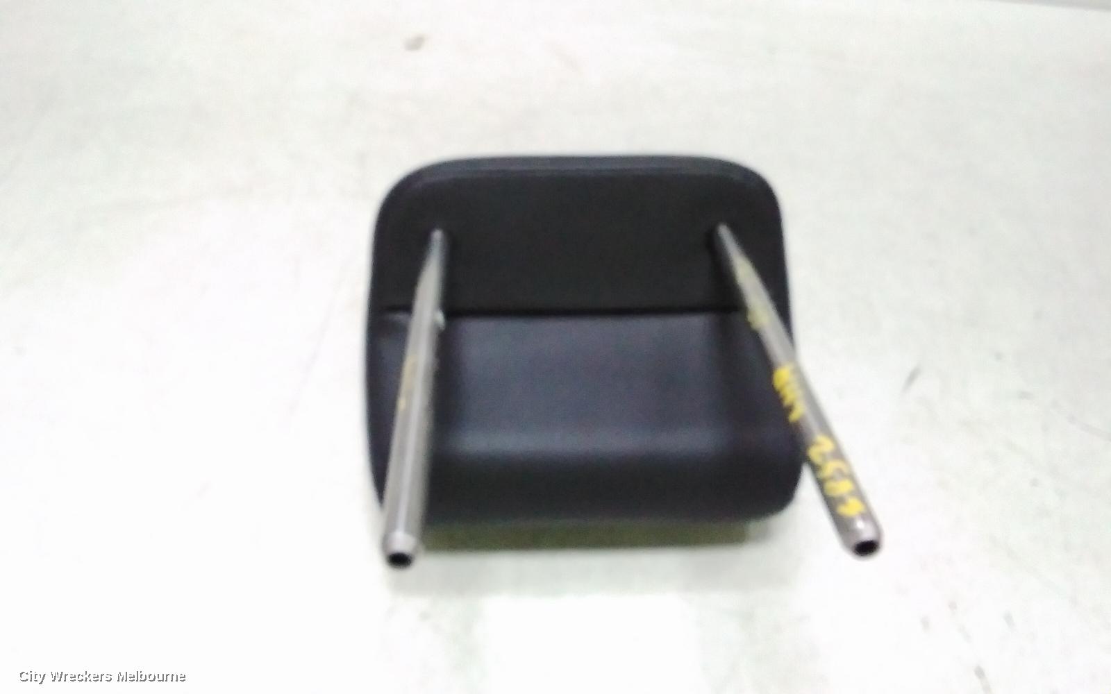 VOLKSWAGEN GOLF HEADREST, LH REAR, GEN 6, 10/2008 - 12/2015