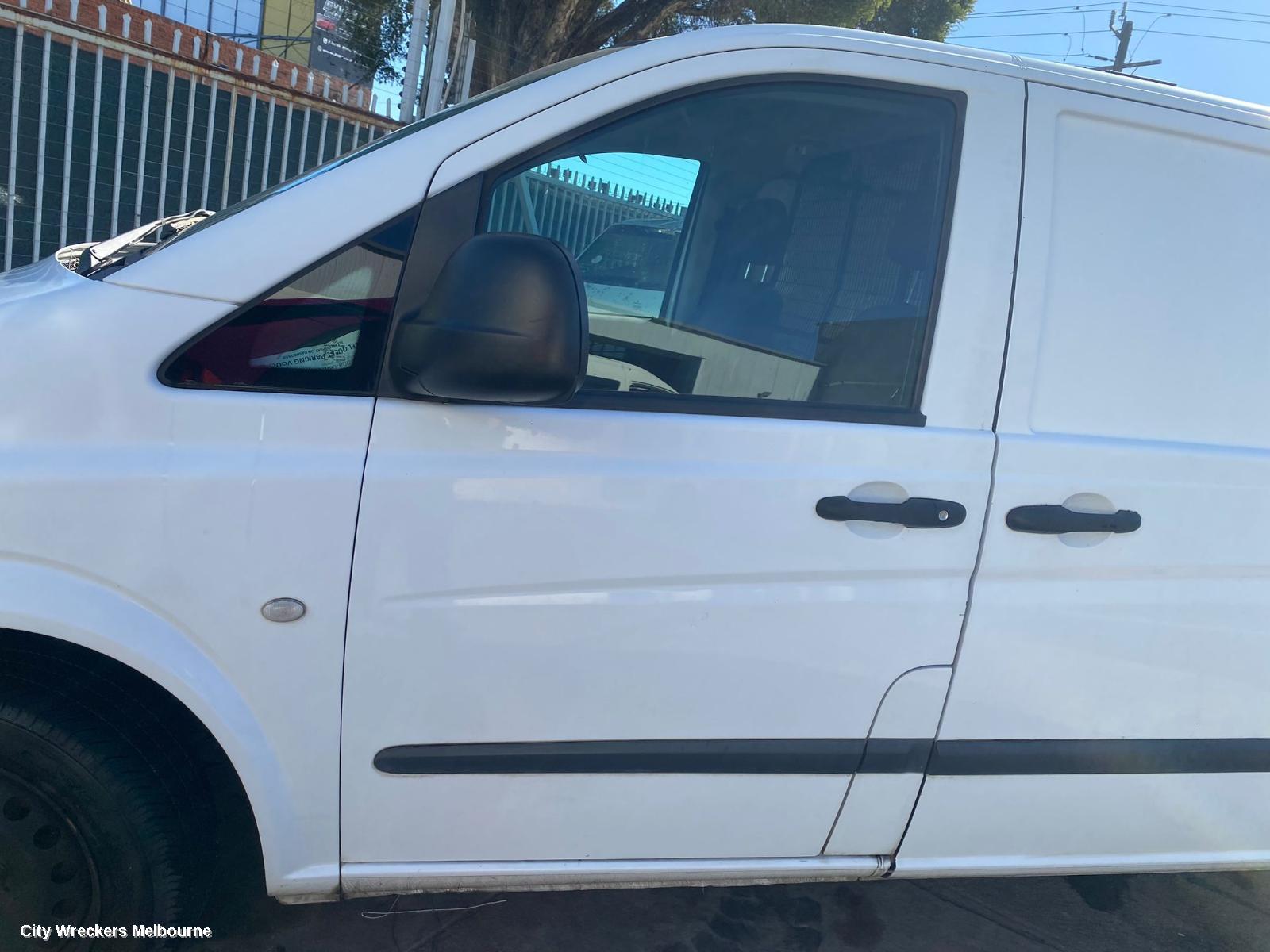 MERCEDES VITO RIGHT REAR DOOR, 639, SLIDING, PANEL TYPE, 04/2004 - 02/2015