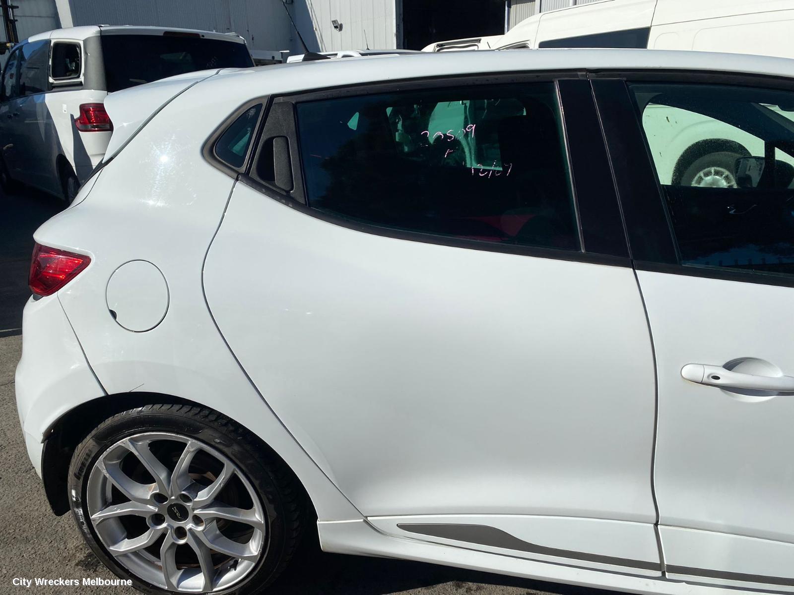RENAULT CLIO LEFT FRONT DOOR, X98, 09/2013 - 10/2019