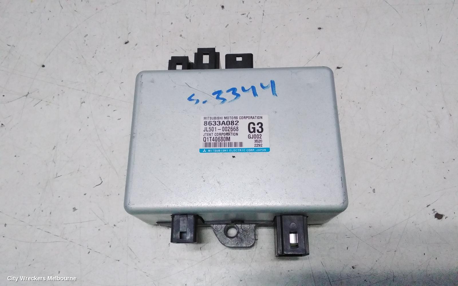 MITSUBISHI LANCER ECU, POWER STEERING ECU, CJ, 07/2007 - 10/2015