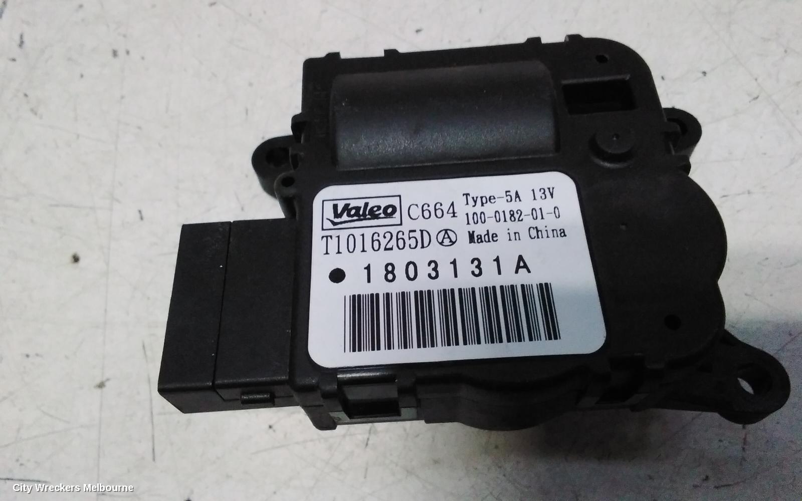 ALFA ROMEO GIULIETTA, 940 SERIES, 01/2011 - 12/2020, 100-0182-01-0  CONTROL MOTOR TEMPERATURE: 148924