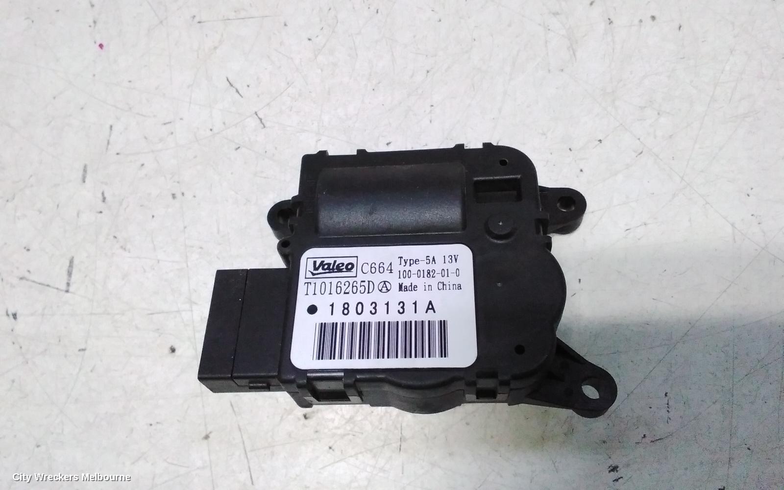 ALFA ROMEO GIULIETTA, 940 SERIES, 01/2011 - 12/2020, 100-0182-01-0  CONTROL MOTOR TEMPERATURE: 148924