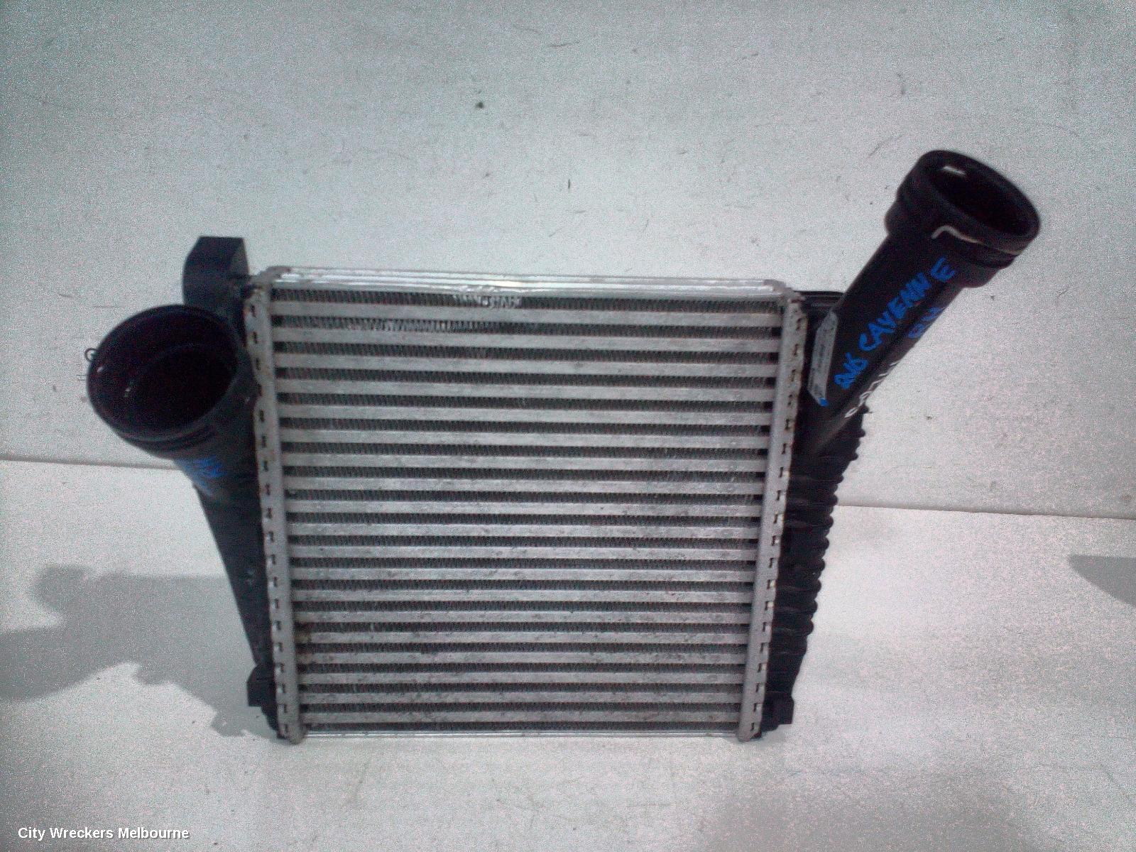 PORSCHE CAYENNE INTERCOOLER, DIESEL, 3.0, RH SIDE, 92A, 07/2010 - 04/2018