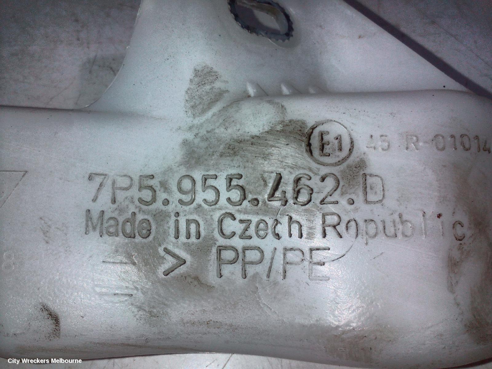 PORSCHE CAYENNE WASHER BOTTLE, 92A, 07/2010 - 04/2018