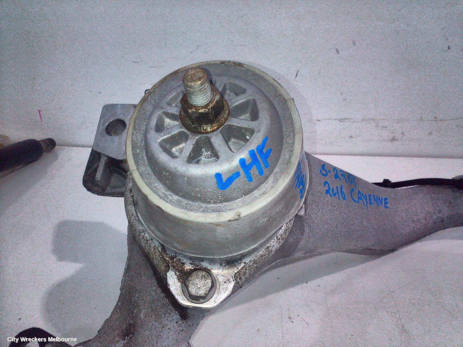 PORSCHE CAYENNE MOUNT, ENGINE MOUNT (LH SIDE), DIESEL, 3.0, TURBO, 92A, CVV/CVVA CODE, 11/2014 - 04/2018