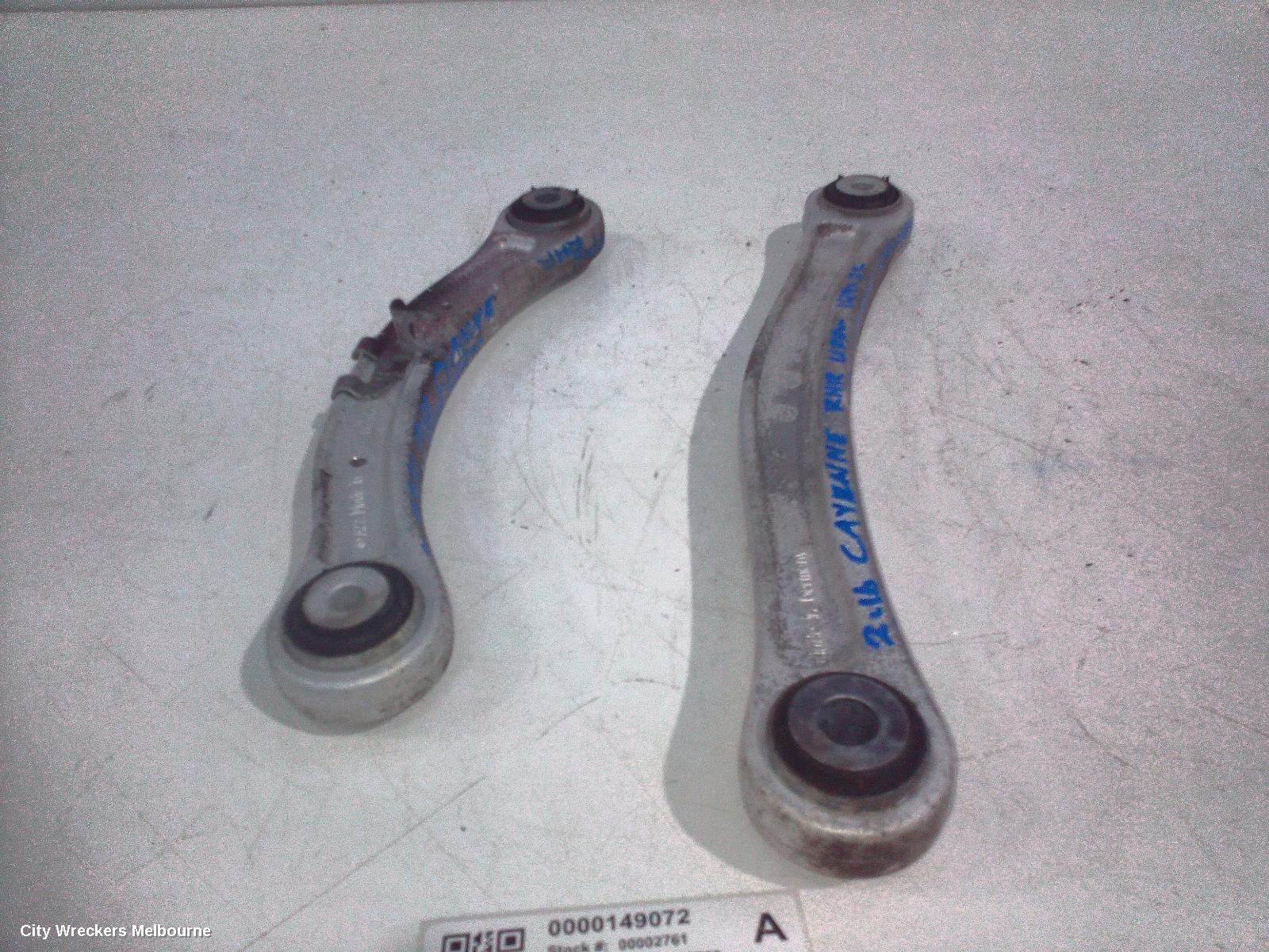 PORSCHE CAYENNE RIGHT REAR TRAILING ARM, LOWER CONTROL ARM-REAR, 07/2010 - 04/2018