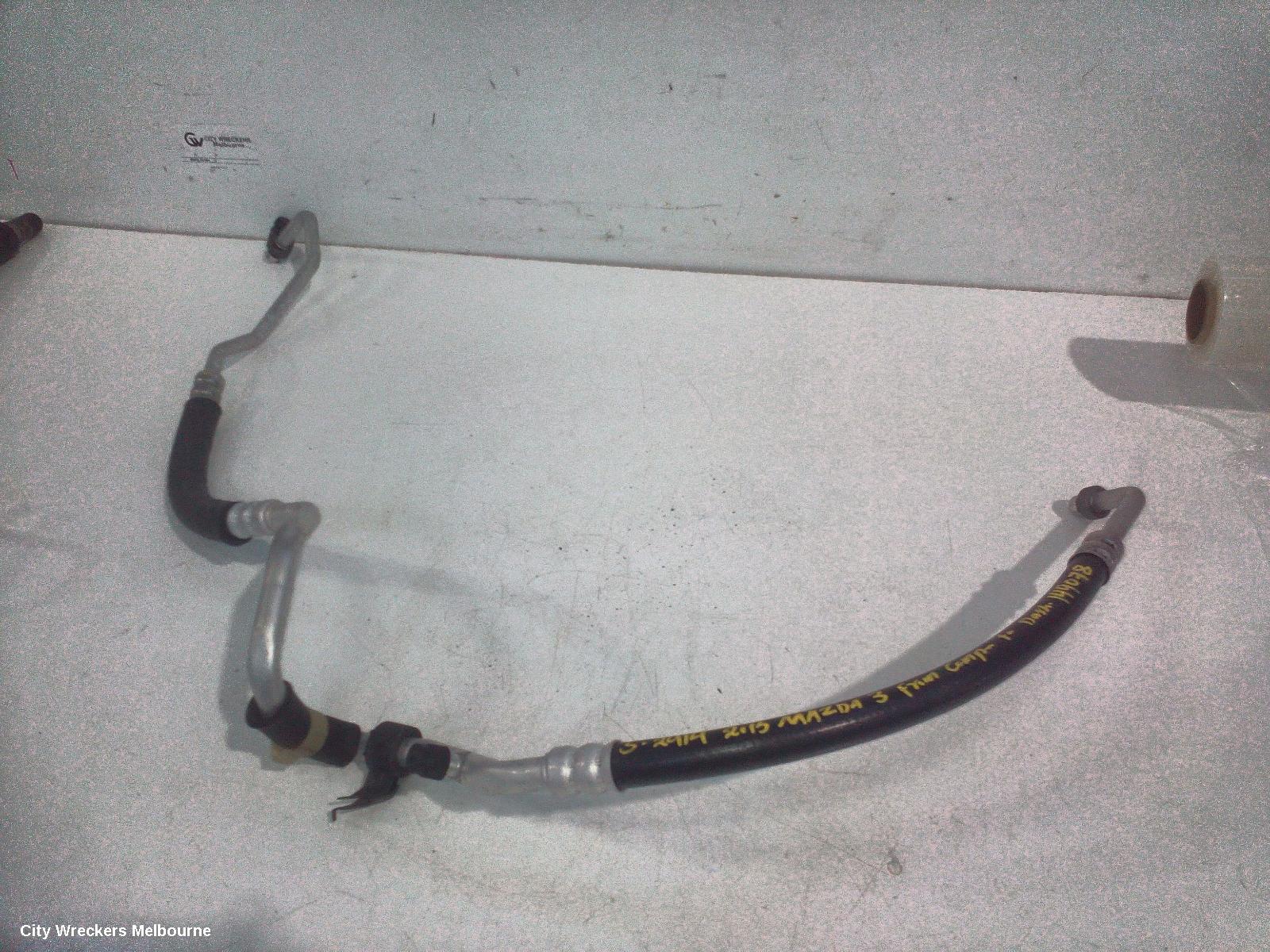 MAZDA 3 A/C HOSES, BM-BN, 2.0, PETROL, PE, SKYACTIV-G, COMPRESSOR TO EVAPORATOR, 11/2013 - 02/2019