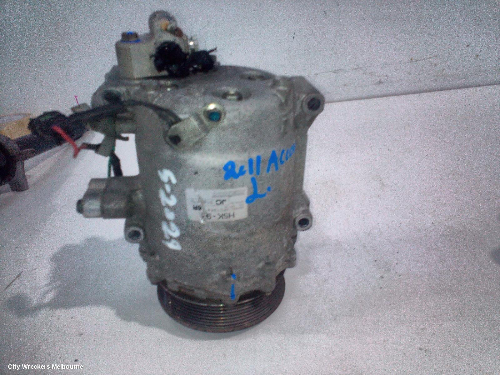 HONDA ACCORD A/C COMPRESSOR, 8TH GEN, EURO (VIN JHMCU), 2.4, 06/2008 - 12/2015