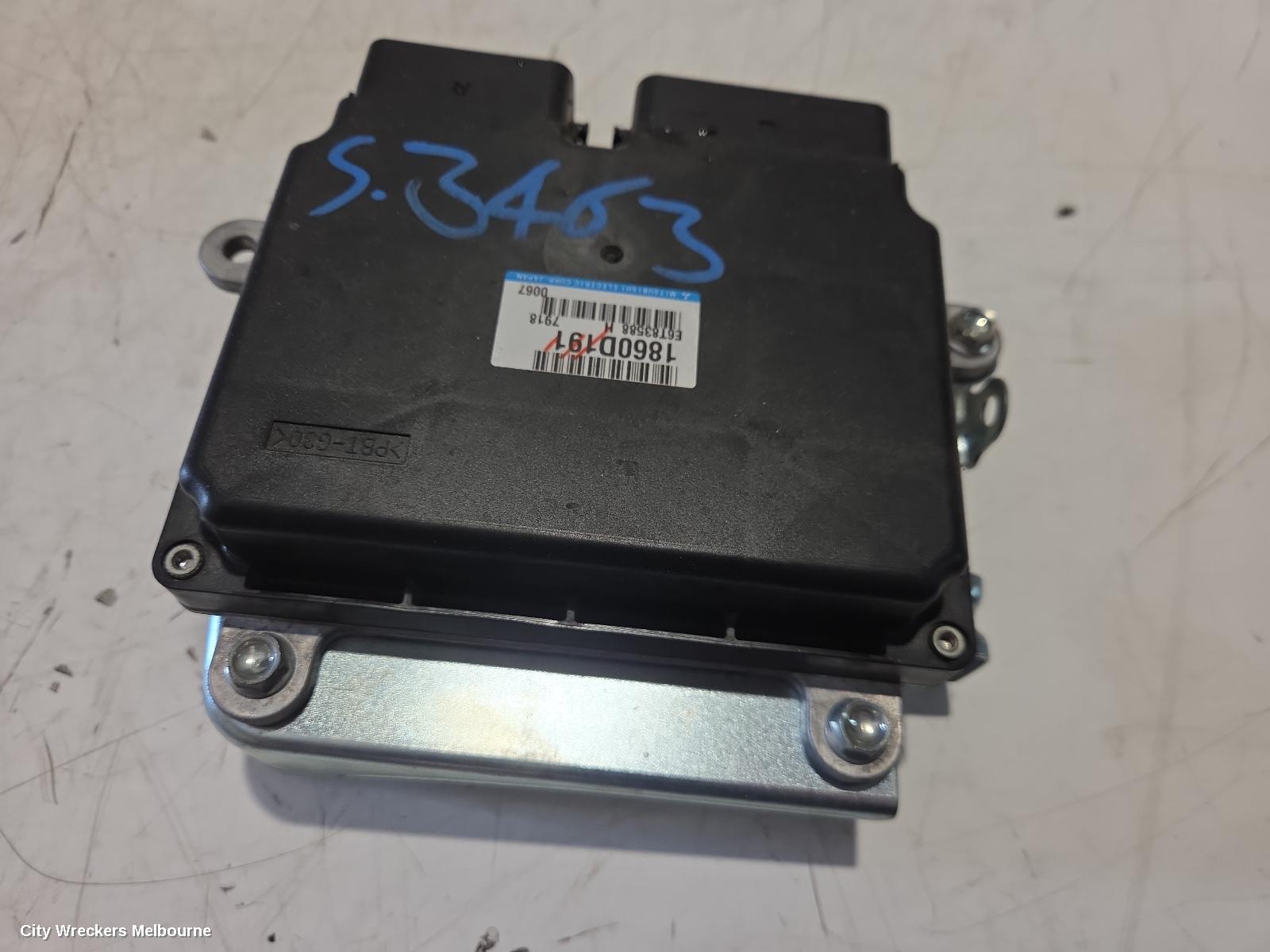 MITSUBISHI ASX ECU, ENGINE ECU, PETROL, AUTO T/M, ECU ONLY, XB-XD, 07/2012 - 12/2024