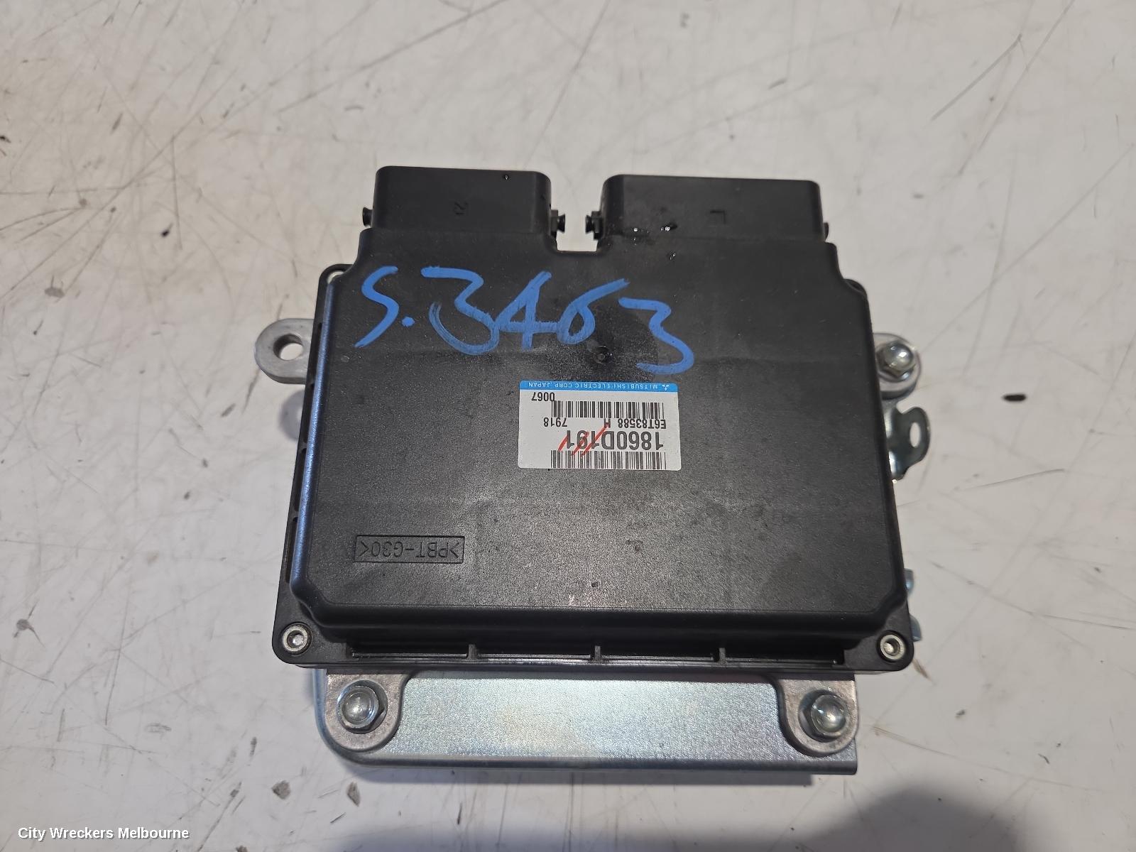 MITSUBISHI ASX ECU, ENGINE ECU, PETROL, AUTO T/M, ECU ONLY, XB-XD, 07/2012 - 12/2024