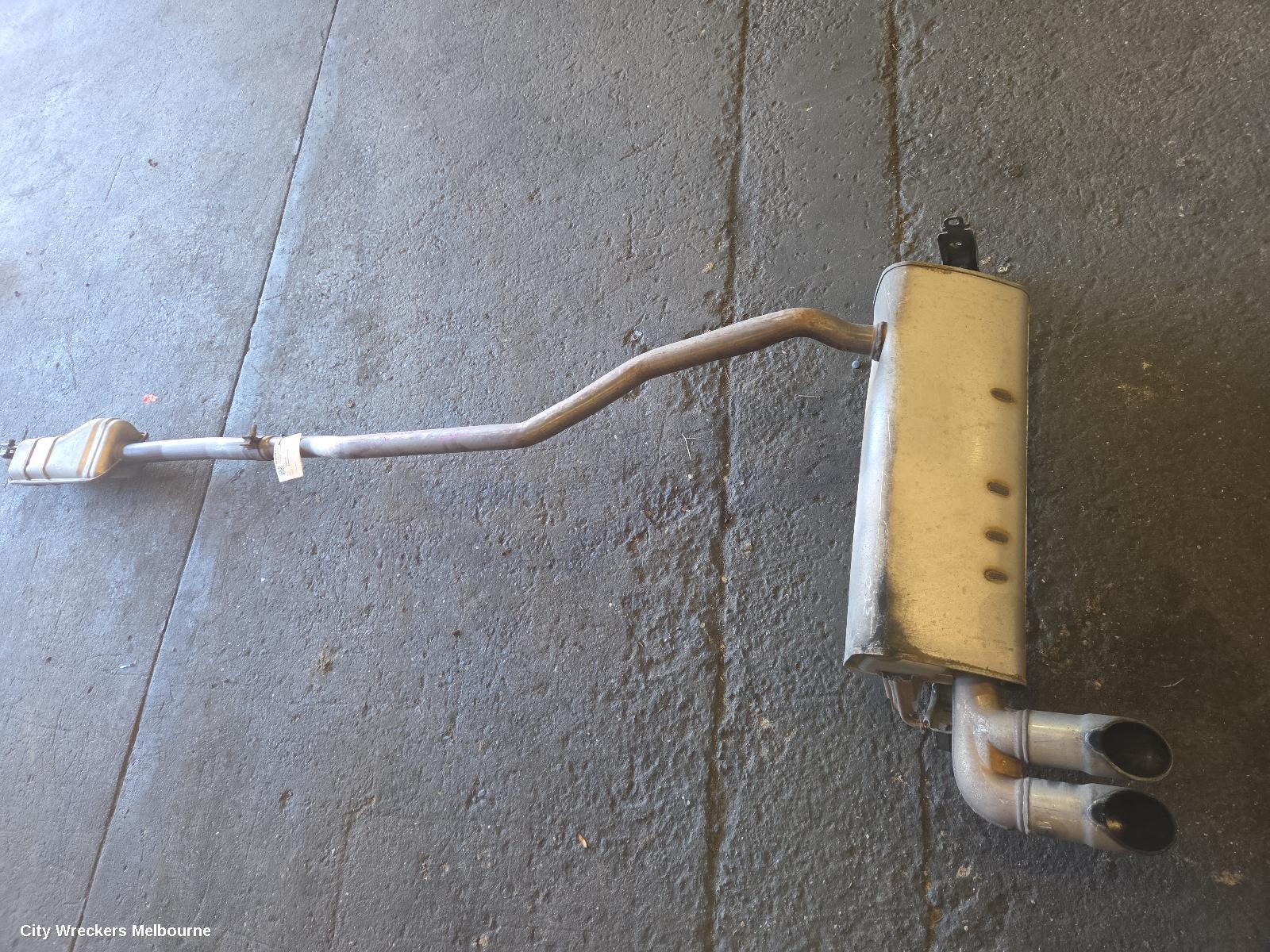 JEEP COMPASS EXHAUST SYSTEM, M6, 10/2017 ONWARDS